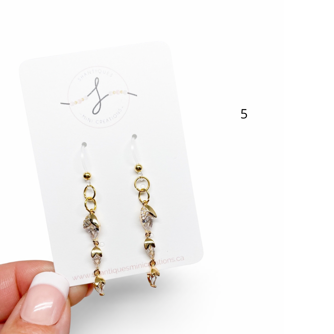 Dangle Earrings -Holiday Sparkle