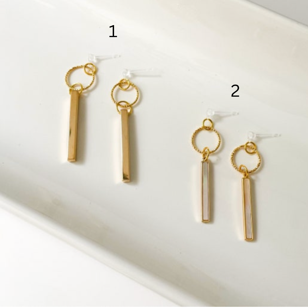 Gold Plated Collection - Dangle Earrings
