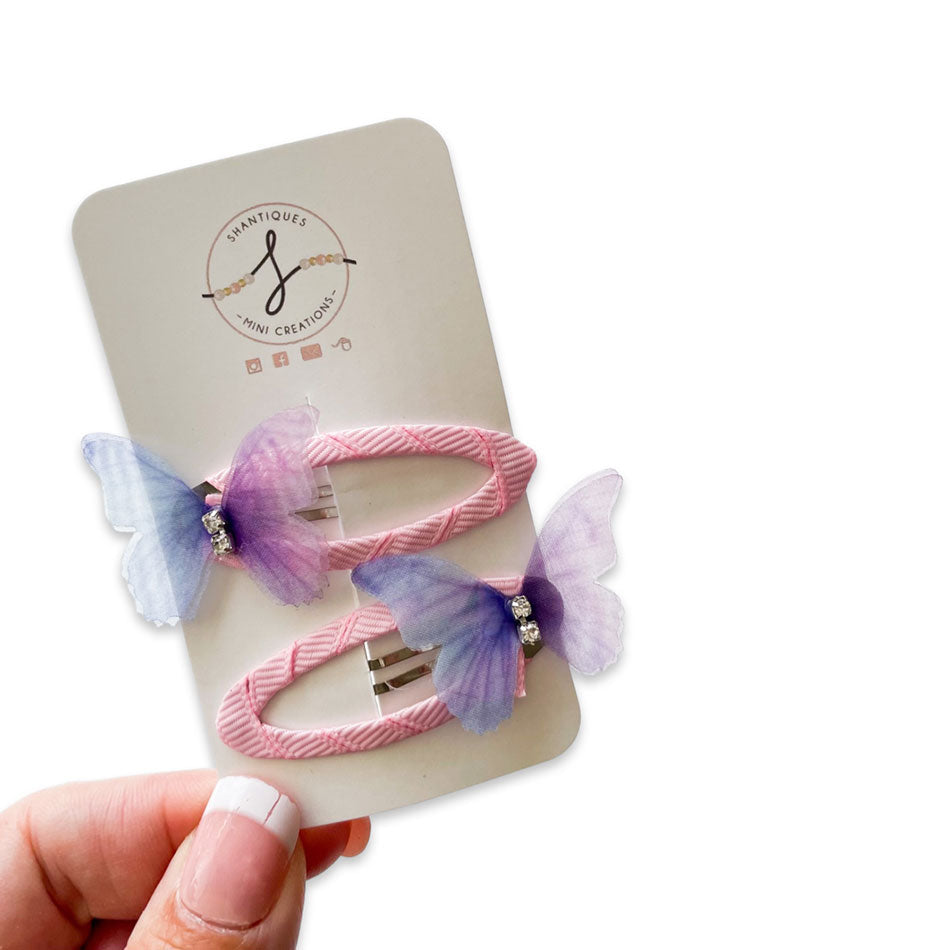 Snap Clip Sets - Butterflies