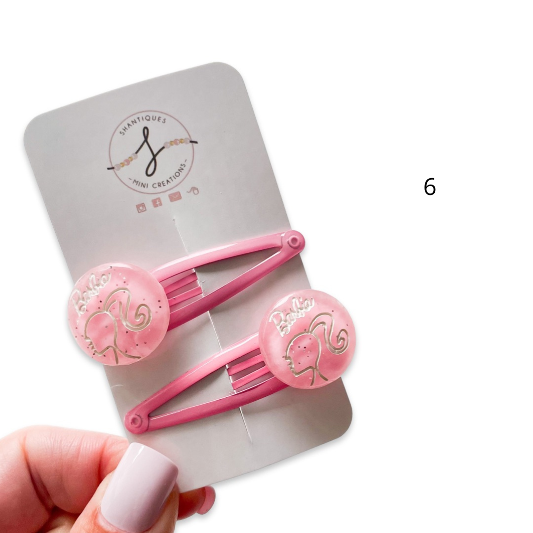 Dream Pink - Snap Clip Duo Sets