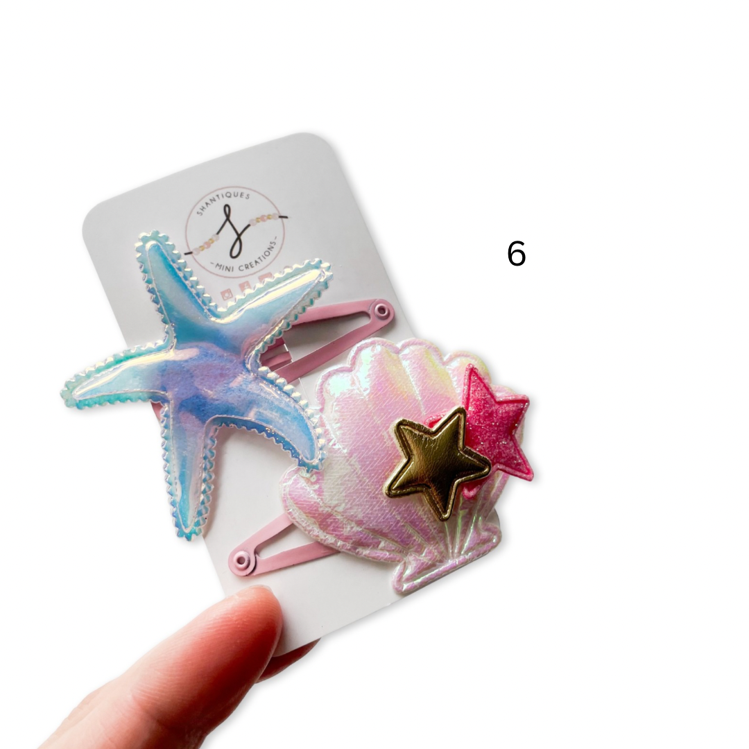 Snap Clip Sets - Seaside