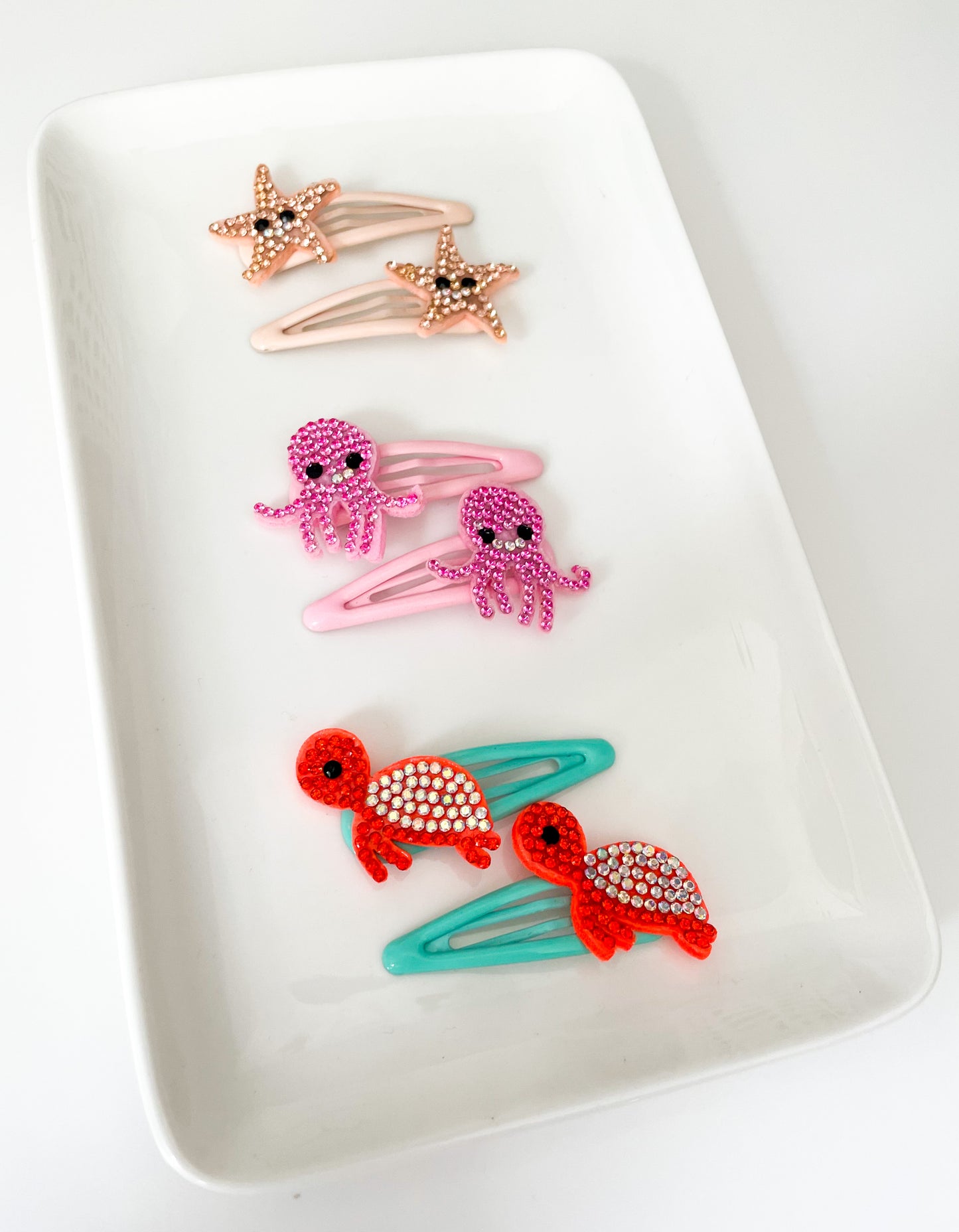 Trio Snap Clip Sets - Summer