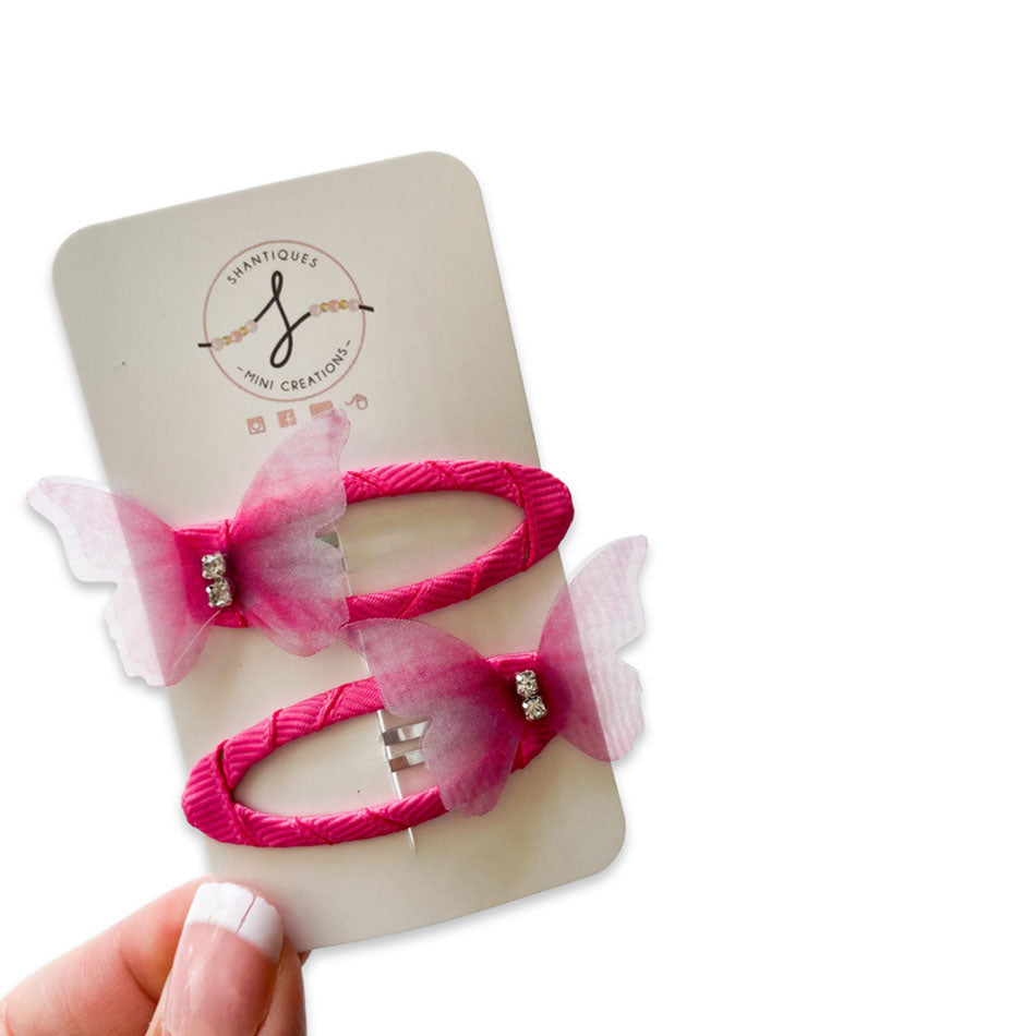 Snap Clip Sets - Butterflies