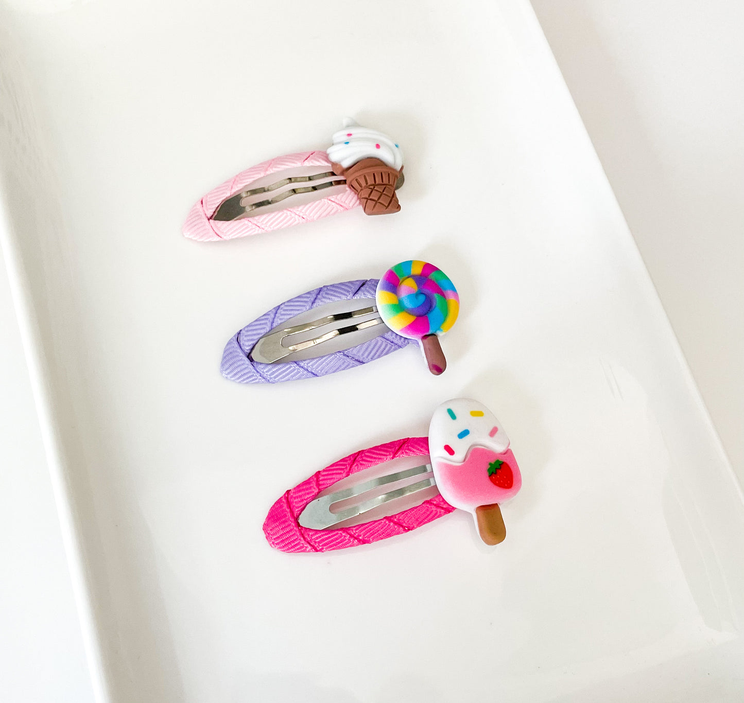 Trio Snap Clip Sets - Summer