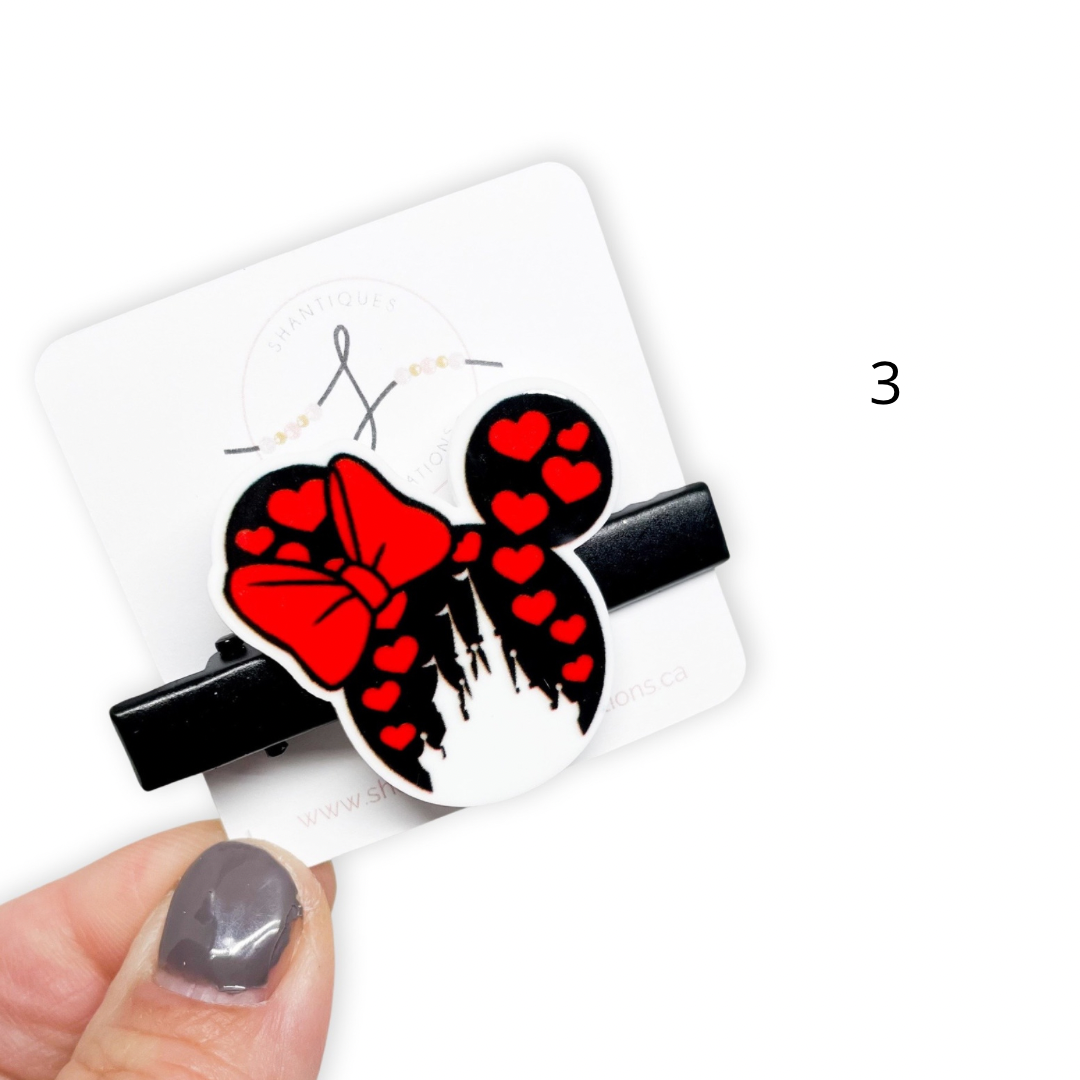 Mouse - Alligator Bar Clips