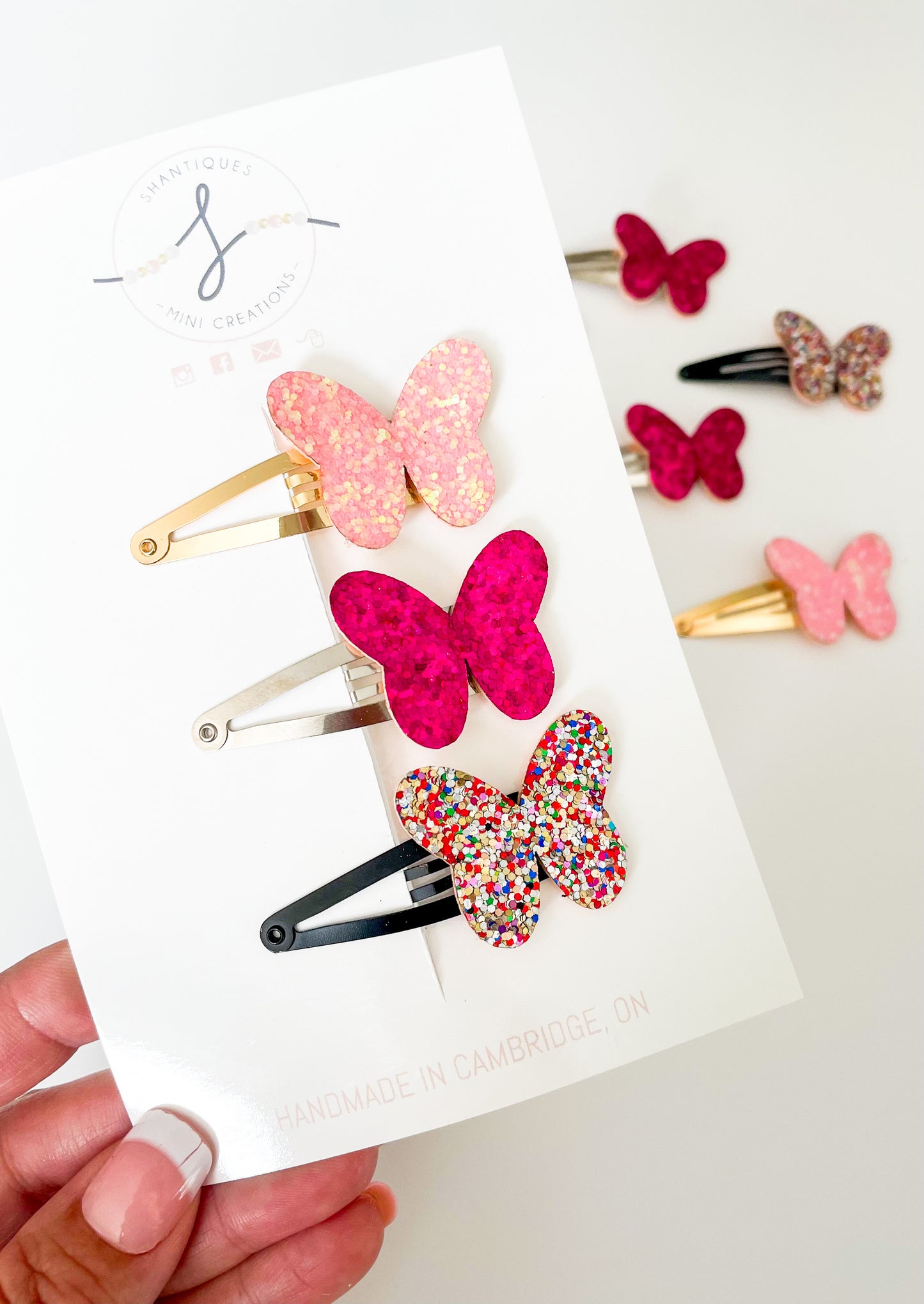 Trio Snap Clip Sets - Summer