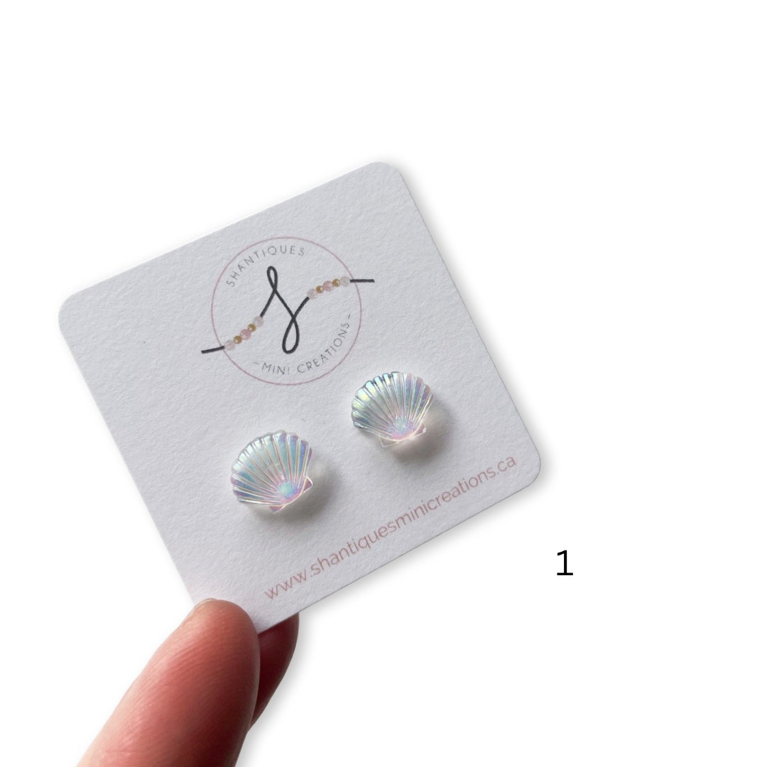 Earrings - Seashells