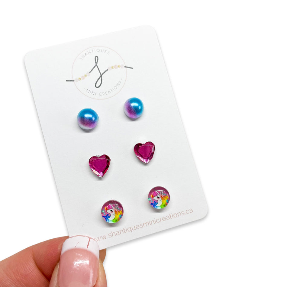 Unicorns - Trio Earrings