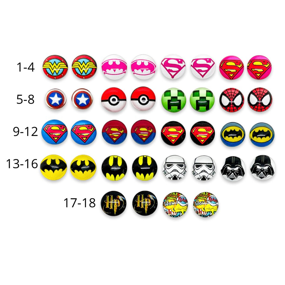 Superhero - Earrings