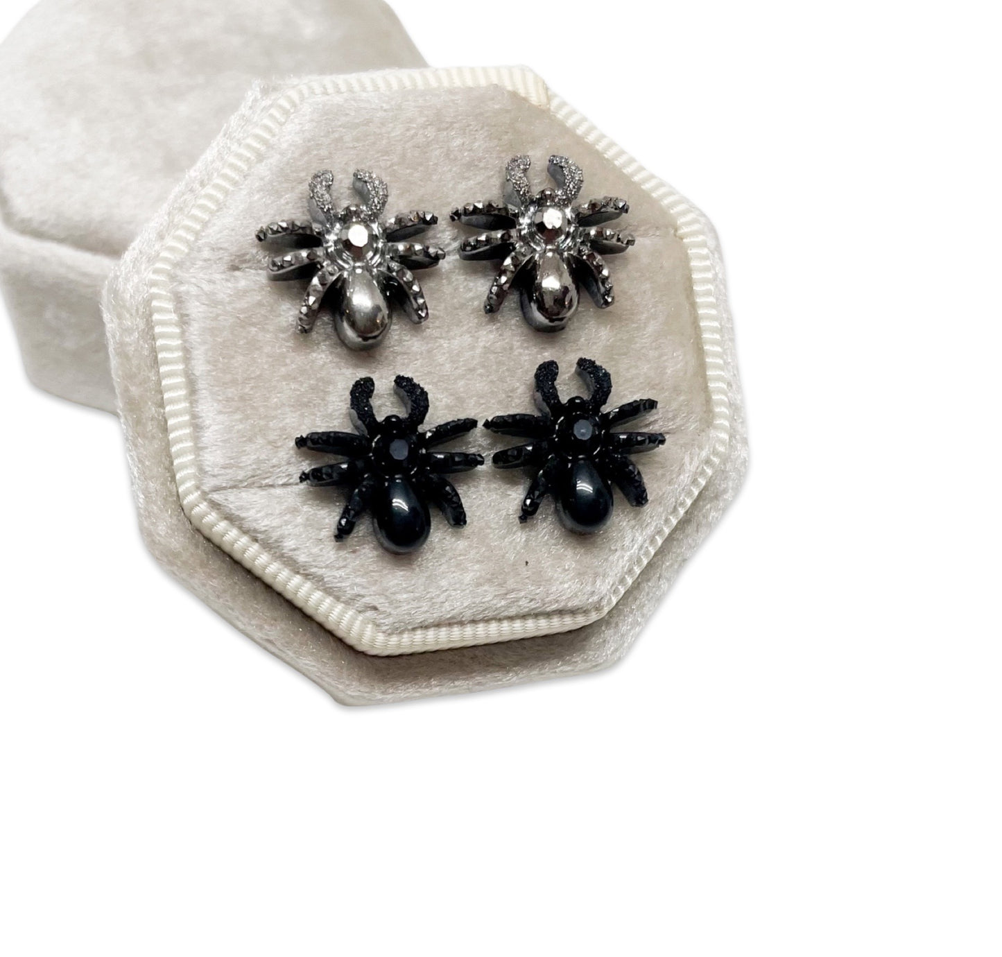 Earrings - Halloween Spiders