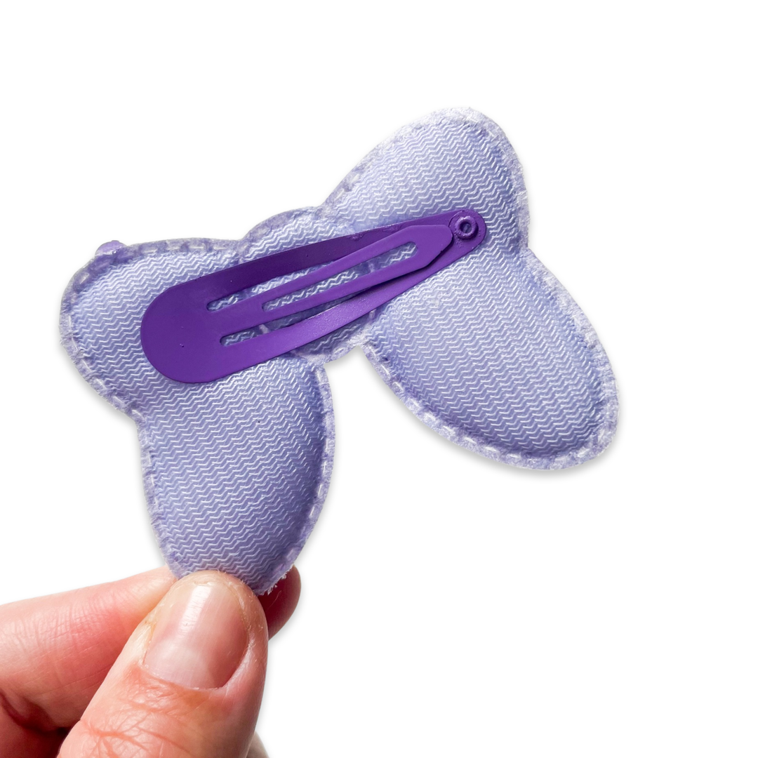 Sequin Bows - Snap Clips
