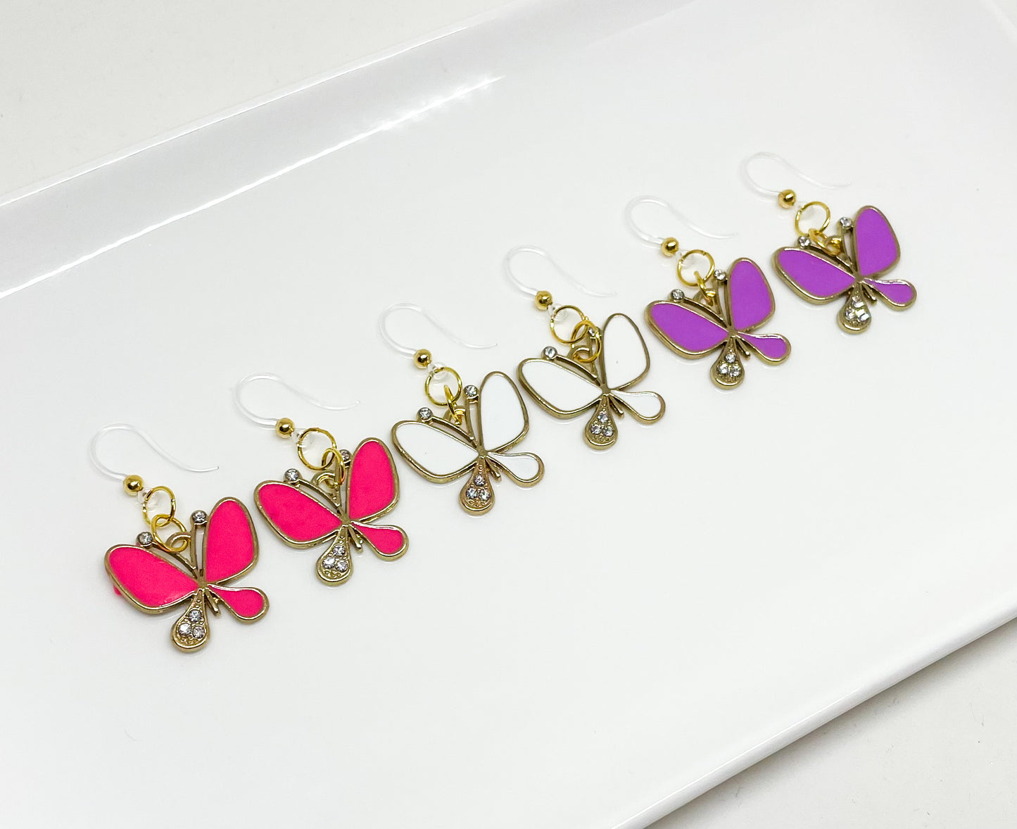 Dangle Earrings - Butterflies