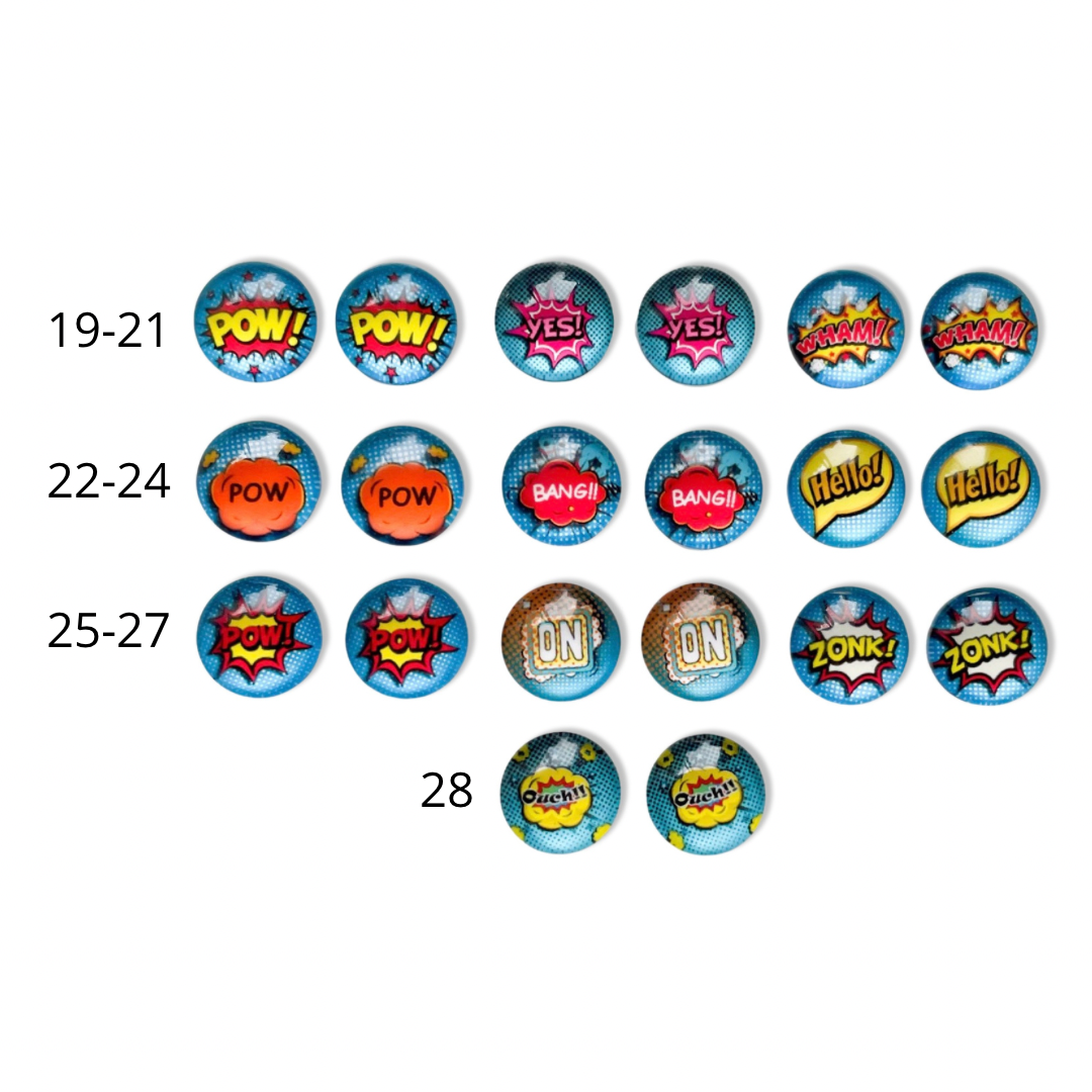 Superhero - Earrings