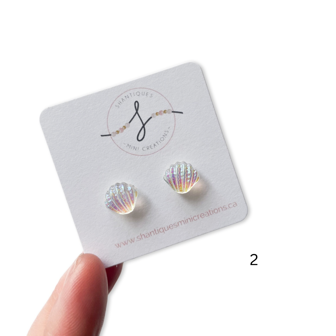 Earrings - Seashells