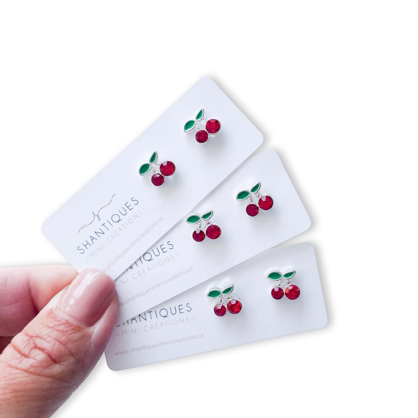 Earrings - Cherries