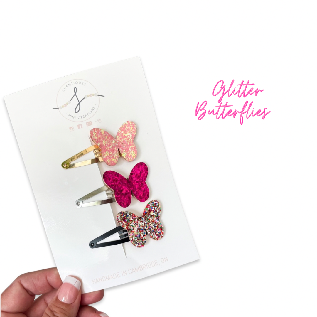 Trio Snap Clip Sets - Summer