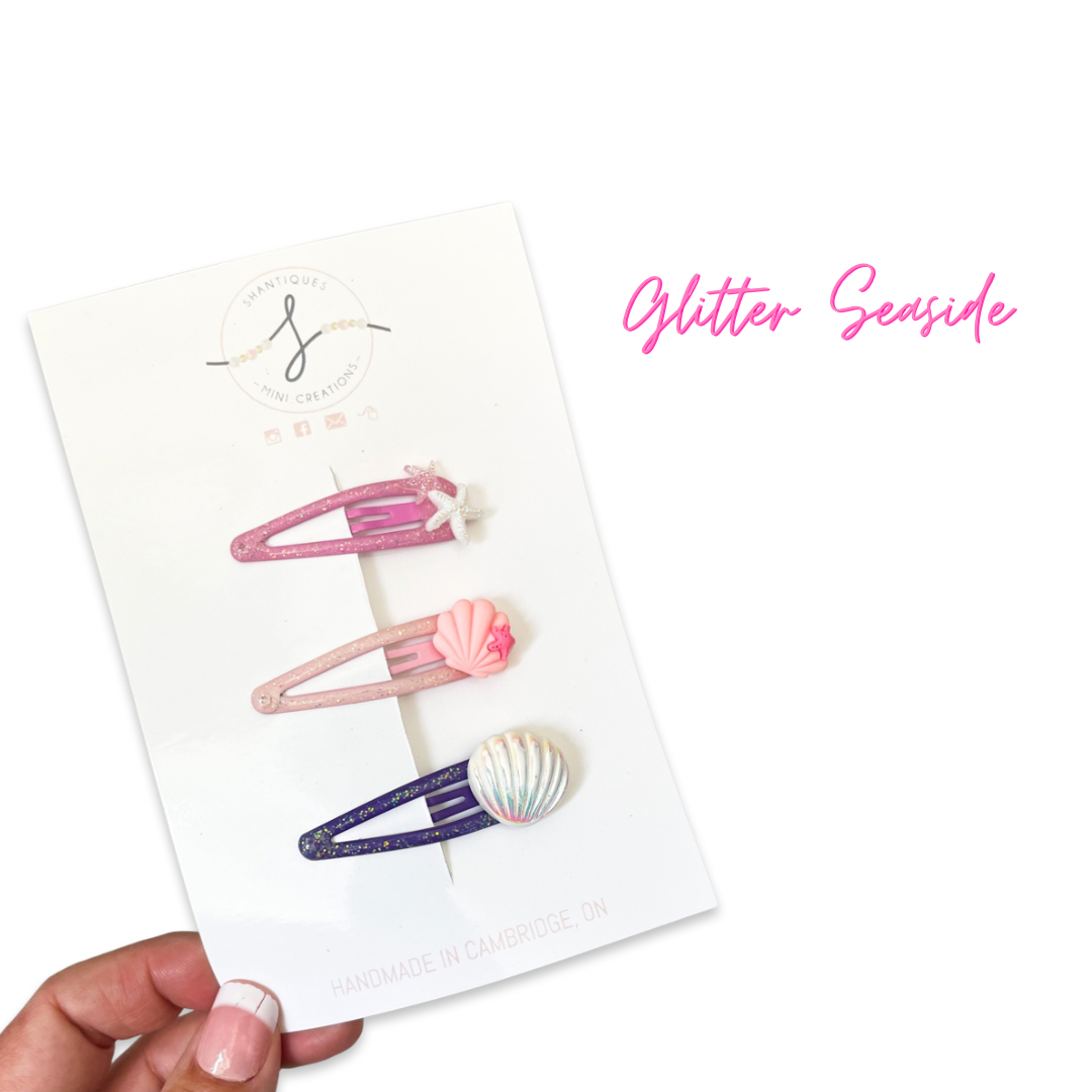 Trio Snap Clip Sets - Summer