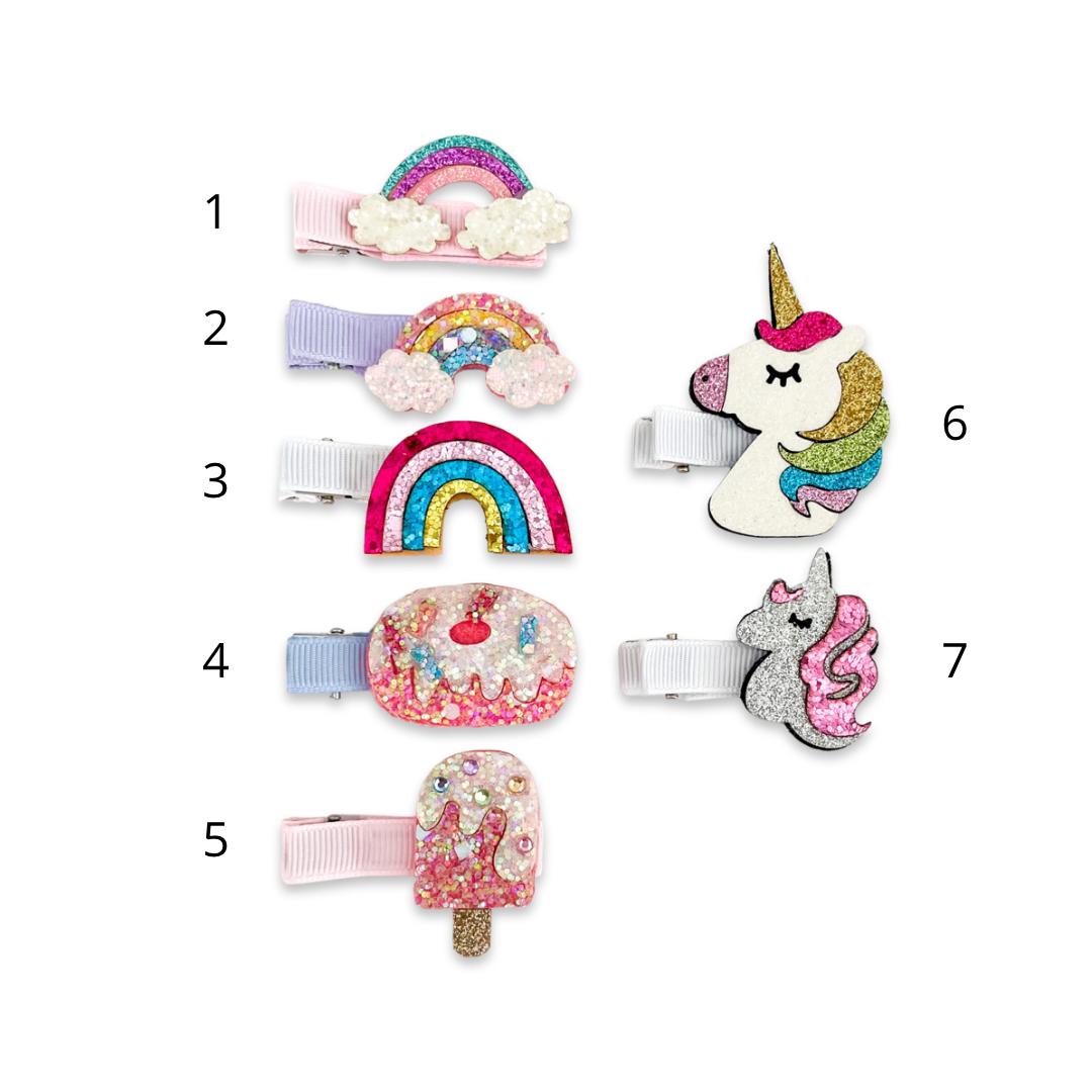 Glitter and Shine - Non Slip Clips