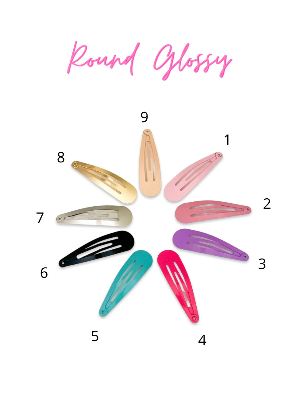 Glitter and Shine - Non Slip Clips