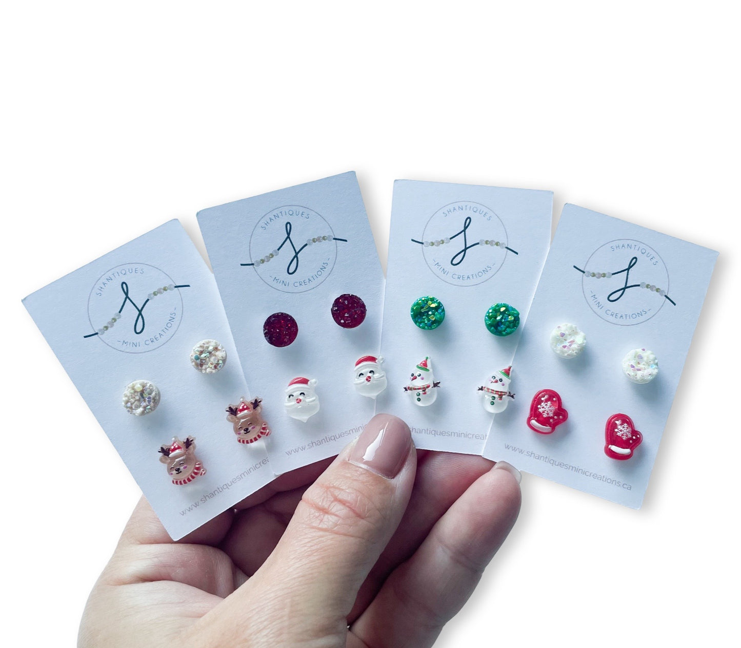 Duo Earrings - Christmas Fun