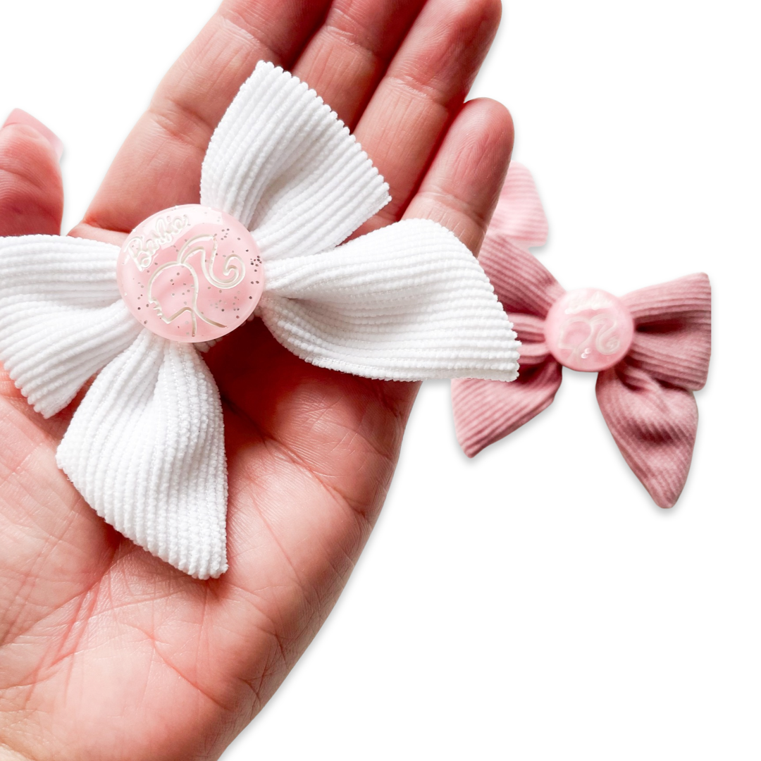 Dream Pink Bows - Non Slip Clips