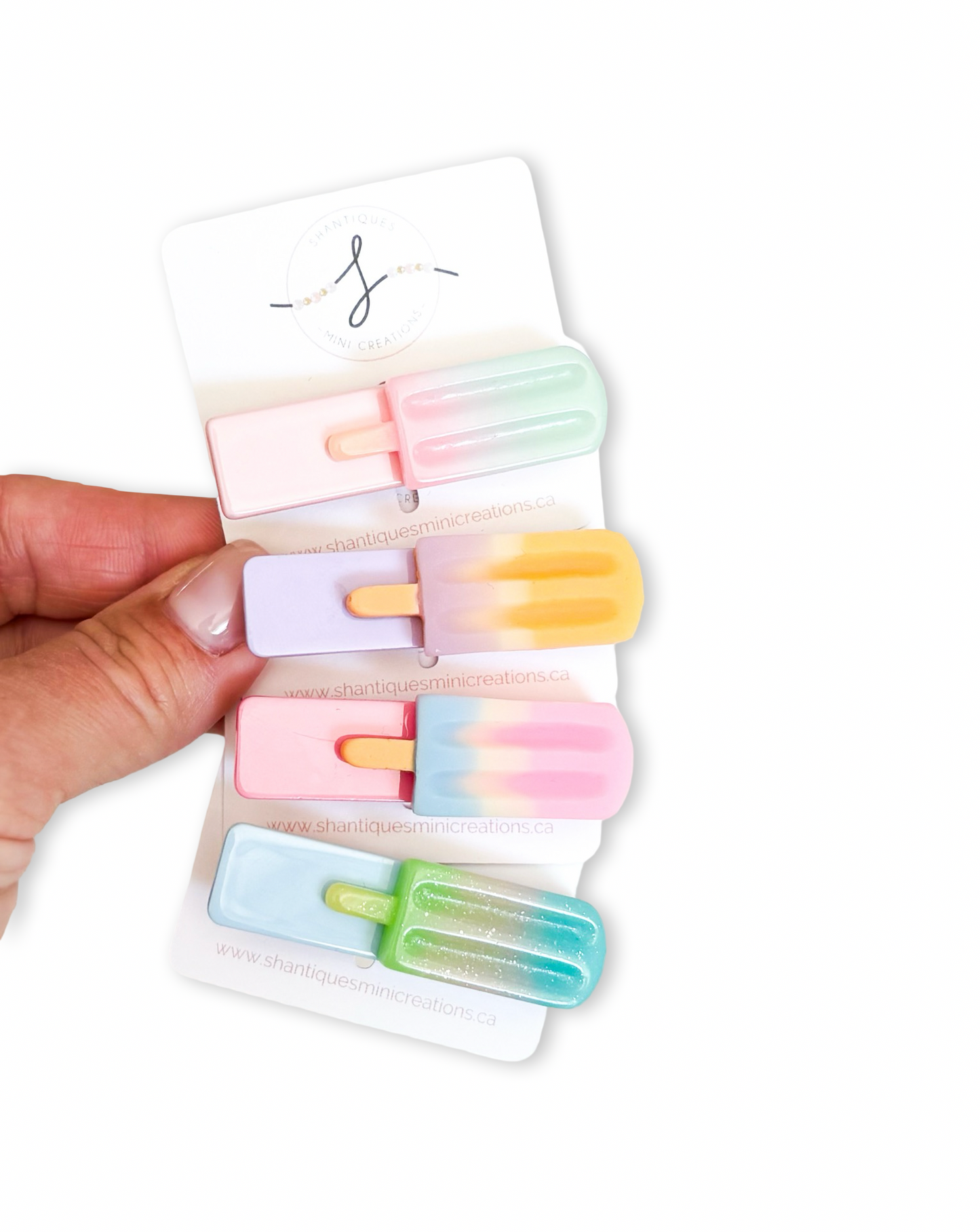 Alligator Bar Clips - Popsicles