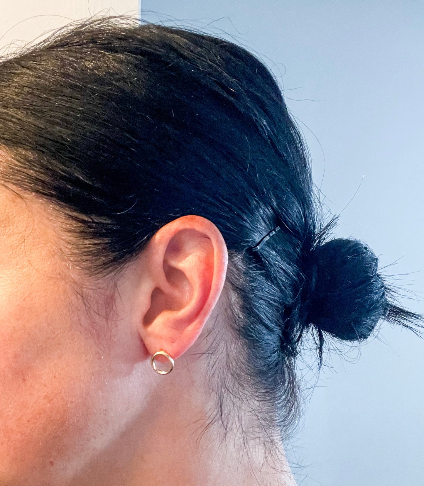 14K Gold Plated Circles - Earrings