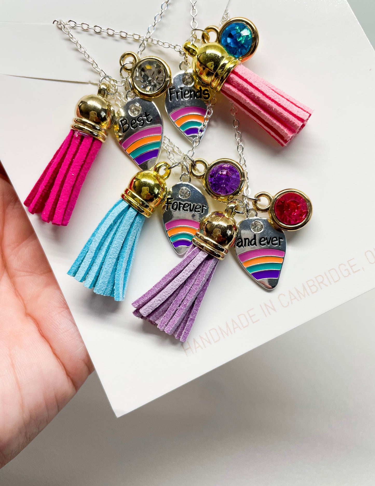 Best Friend - Chain Necklaces (Set of four)