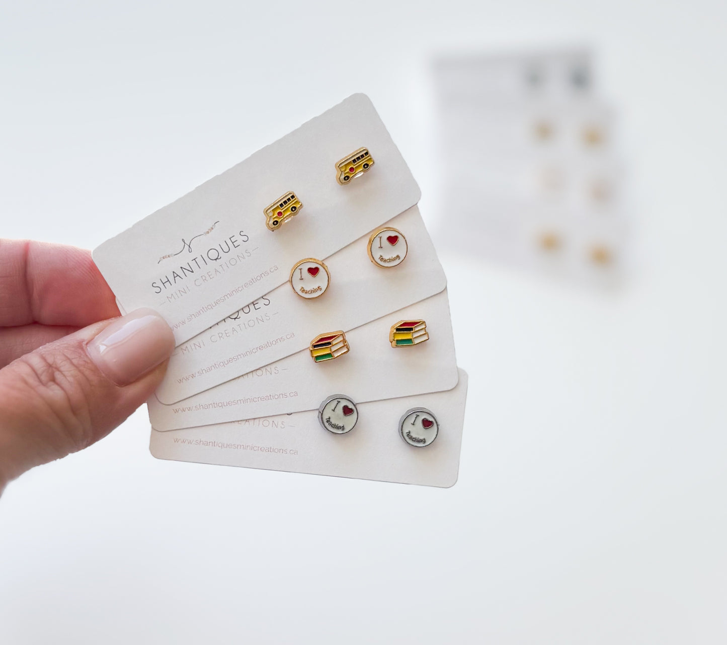 Earrings - School