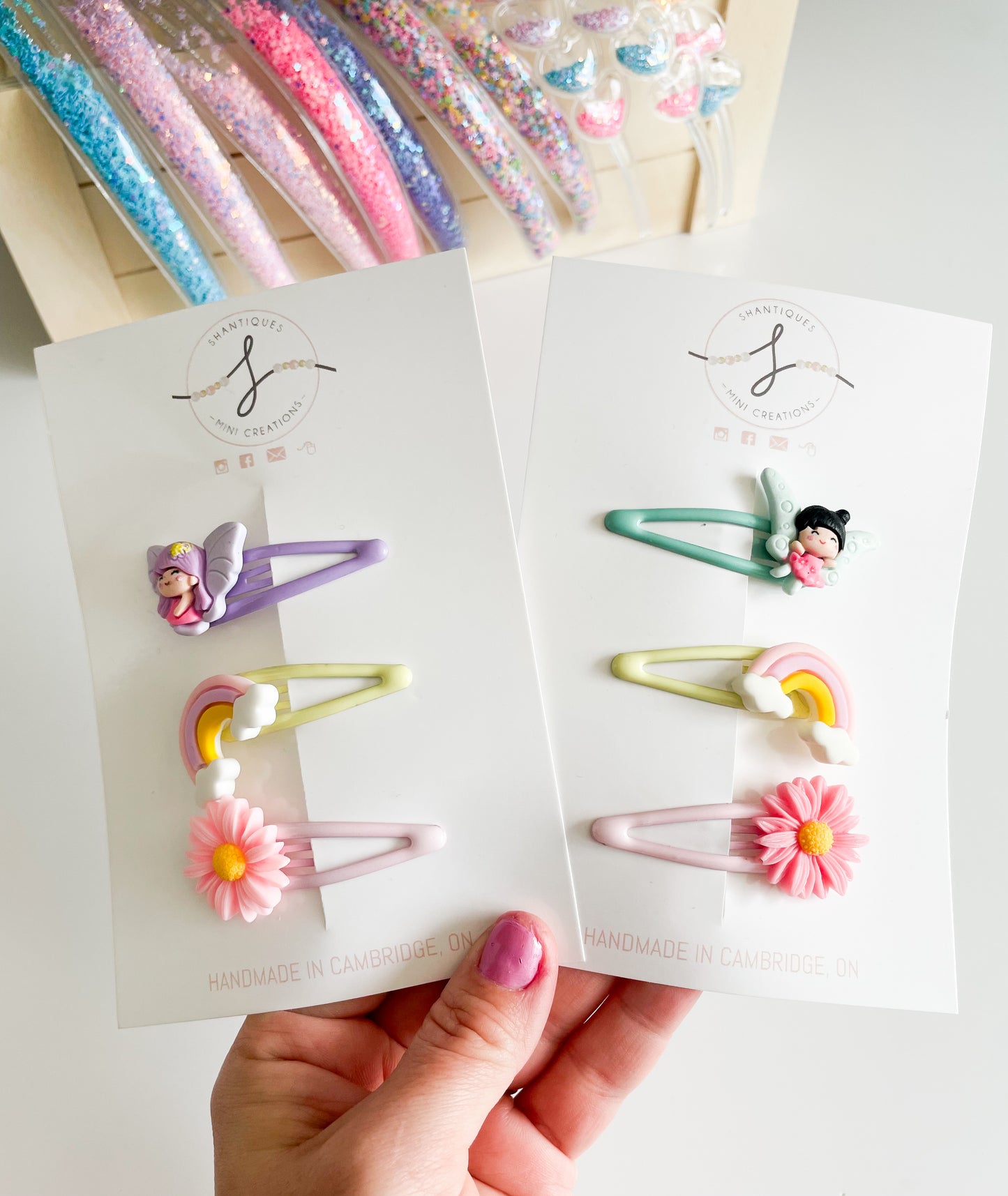 Trio Snap Clip Sets - Spring Fun