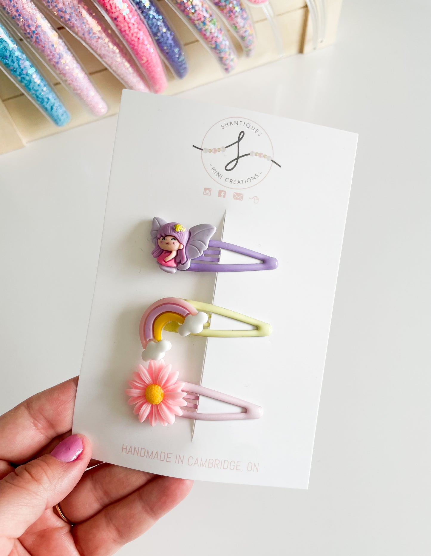 Trio Snap Clip Sets - Spring Fun
