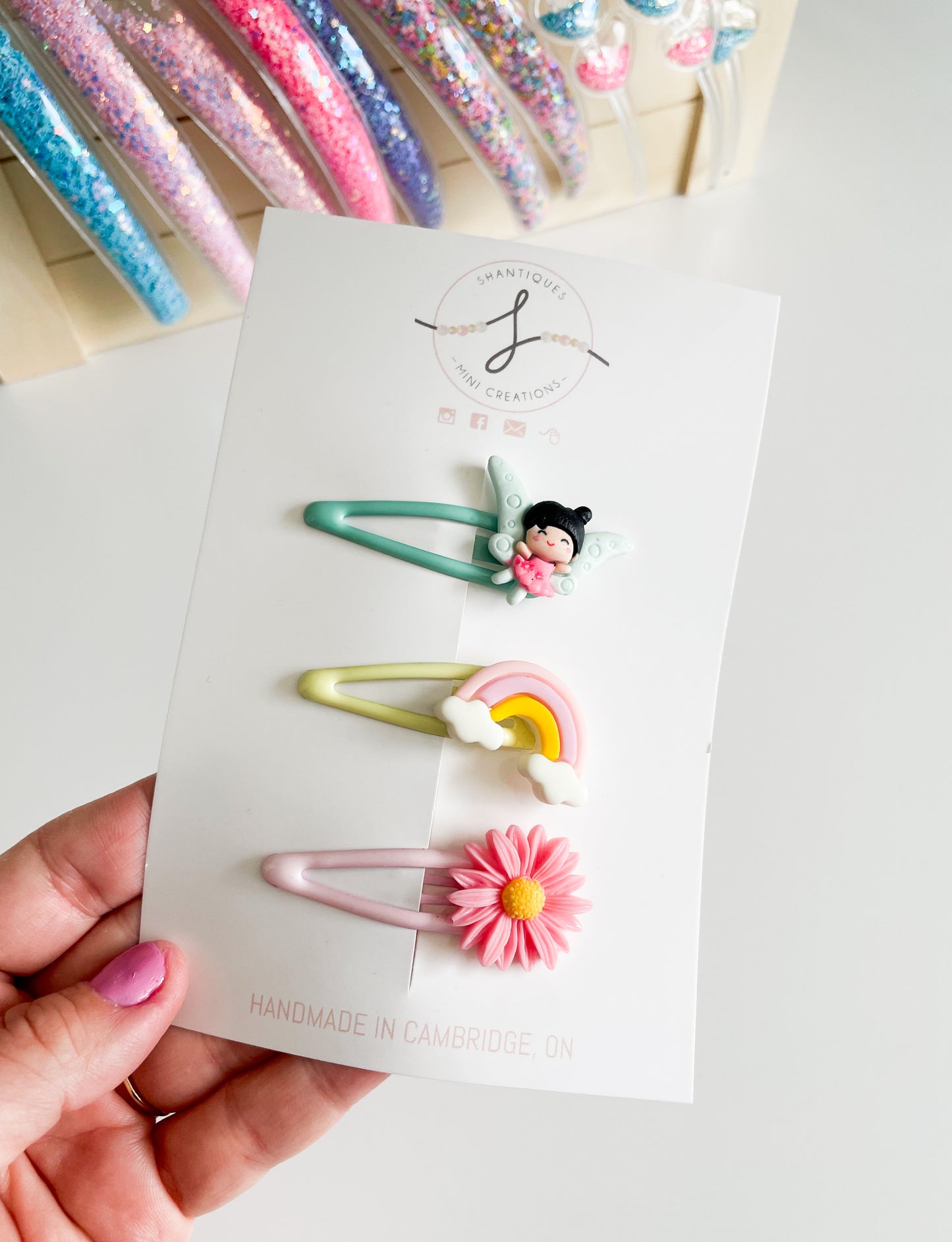 Trio Snap Clip Sets - Spring Fun