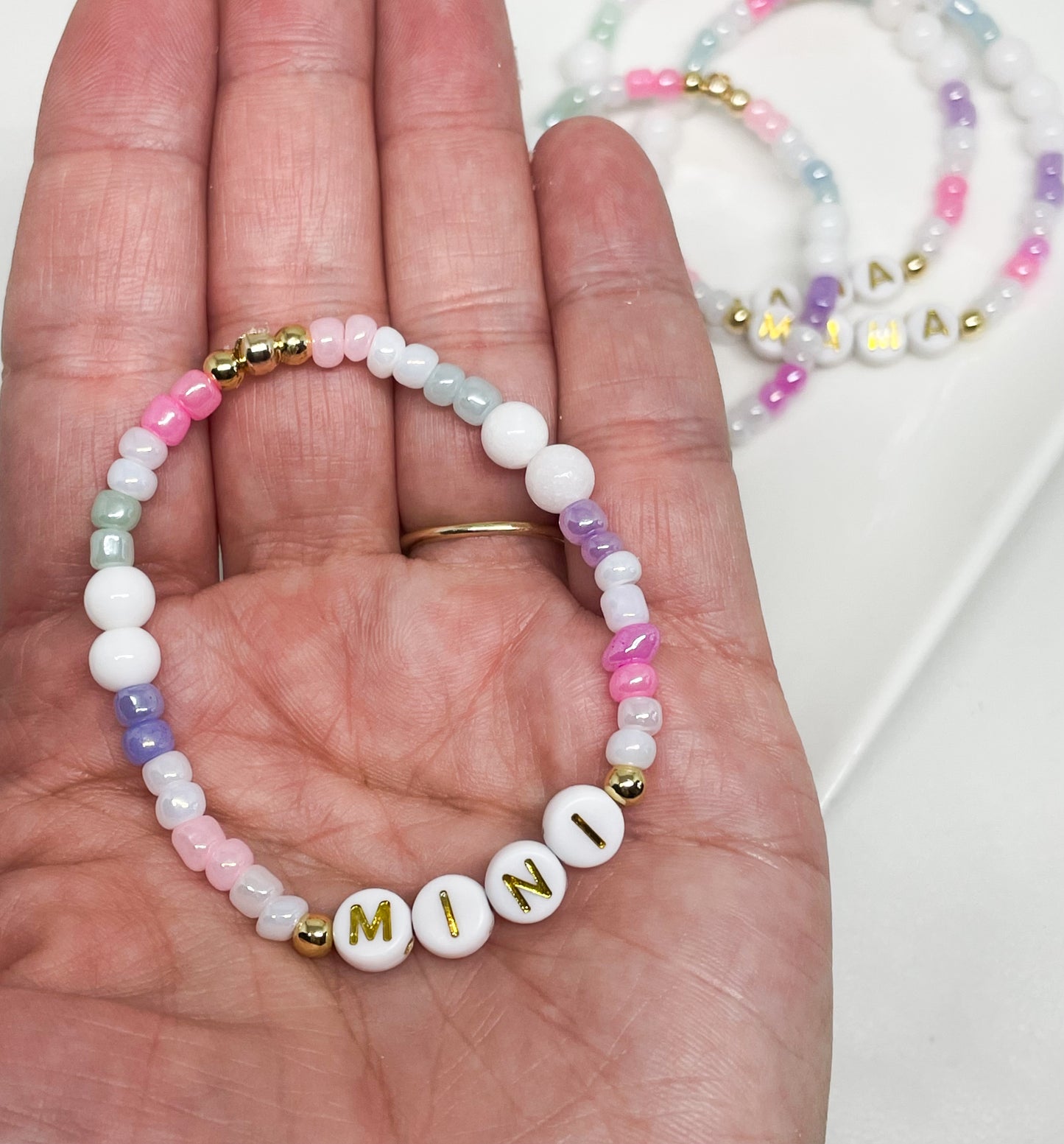 Bracelets - Pastel Seeded