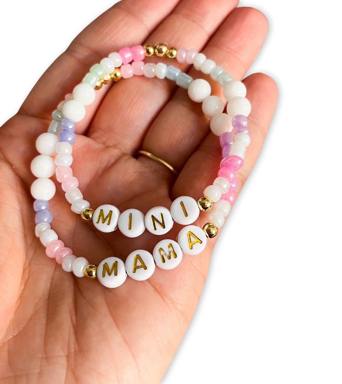 Bracelet Sets - Pastel Mama and Mini