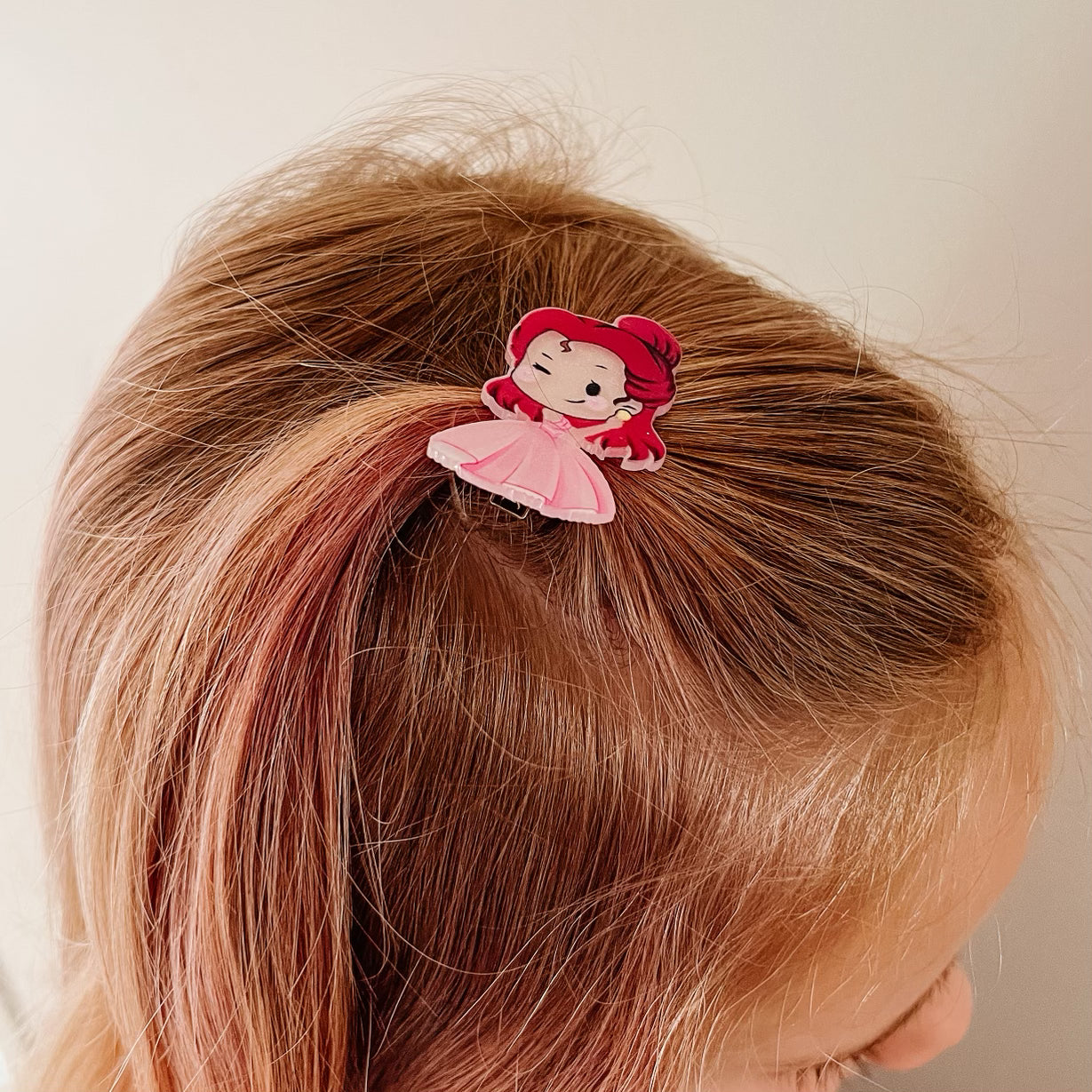 Princess - Mini Alligator Bar Clips