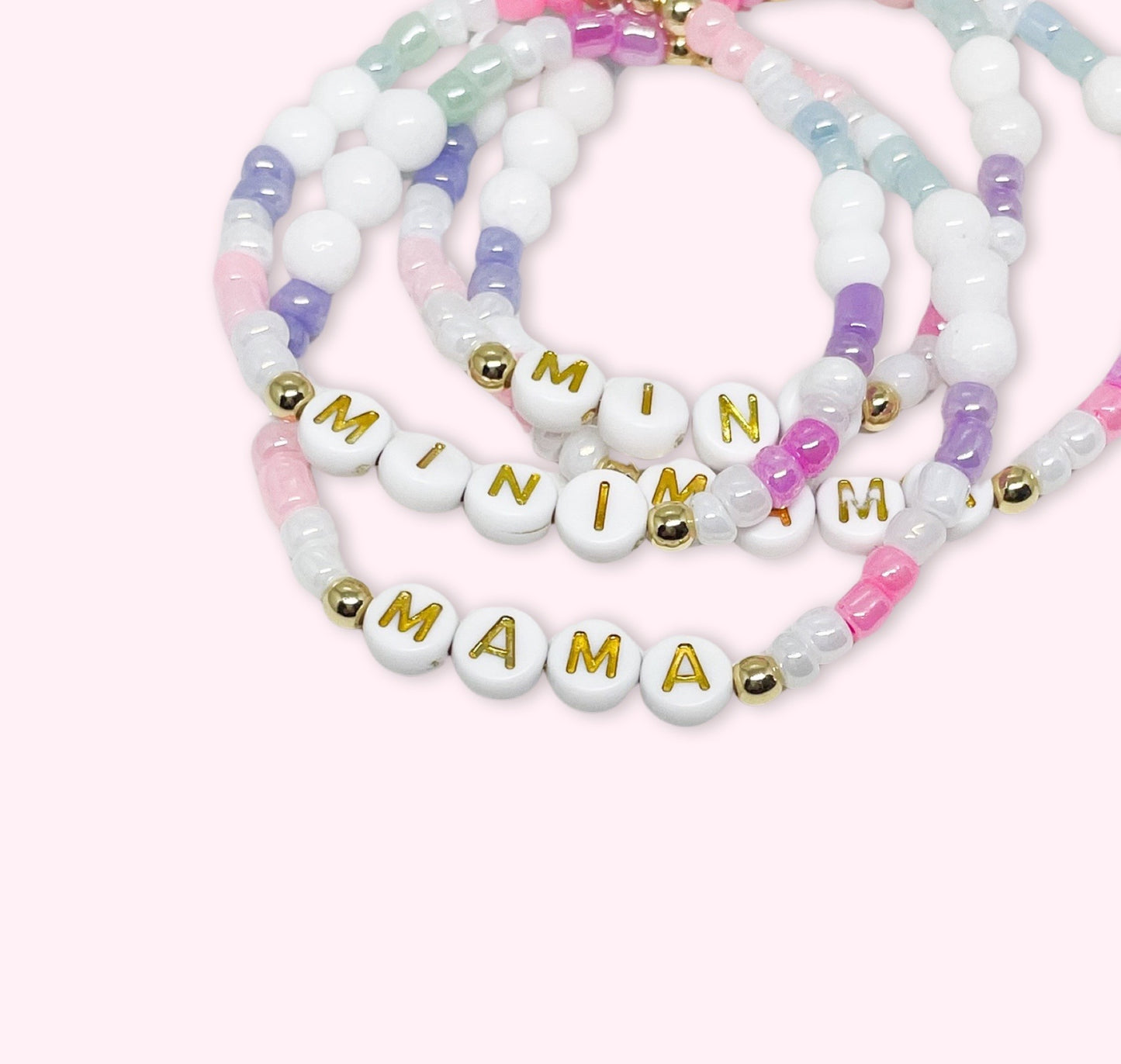 Bracelet Sets - Pastel Mama and Mini