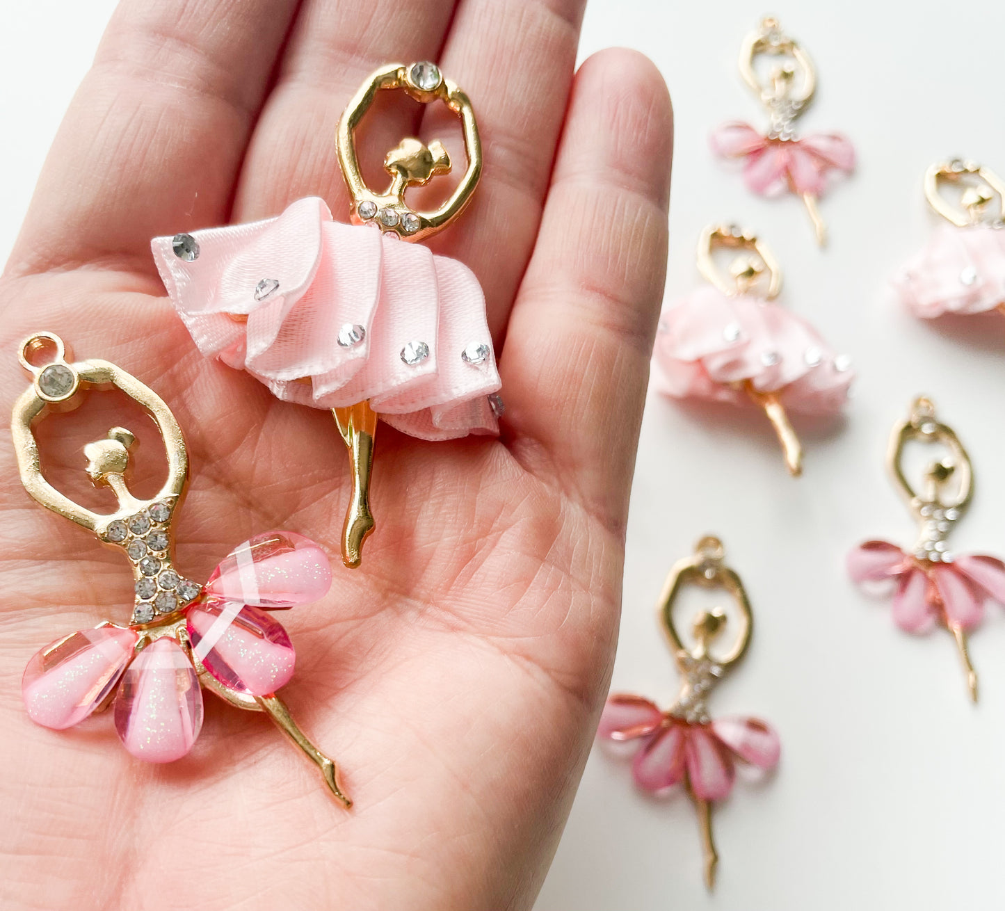 Ballerina - Glitter Snap Clip