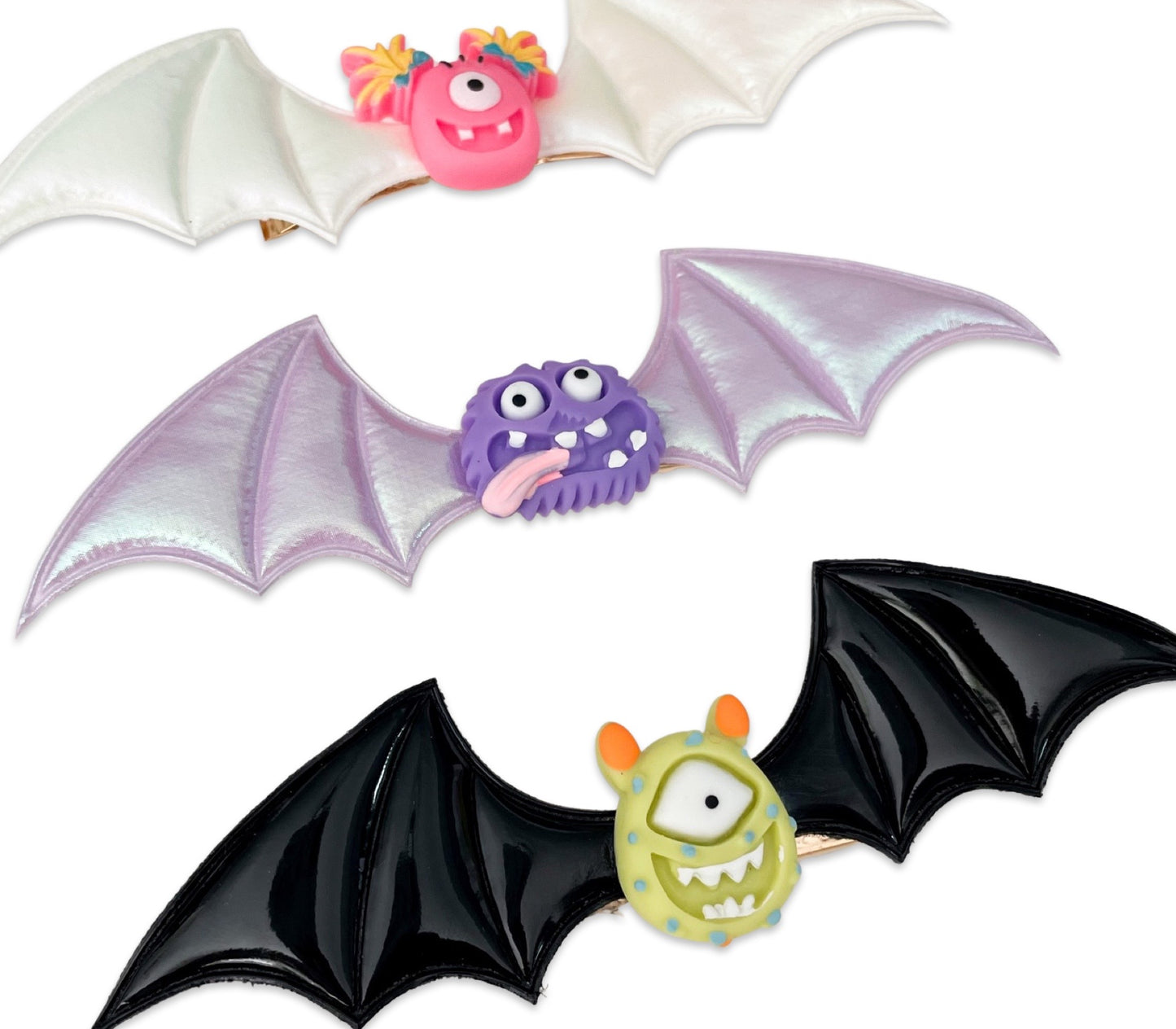 Alligator Bar Clips - Monster Bats