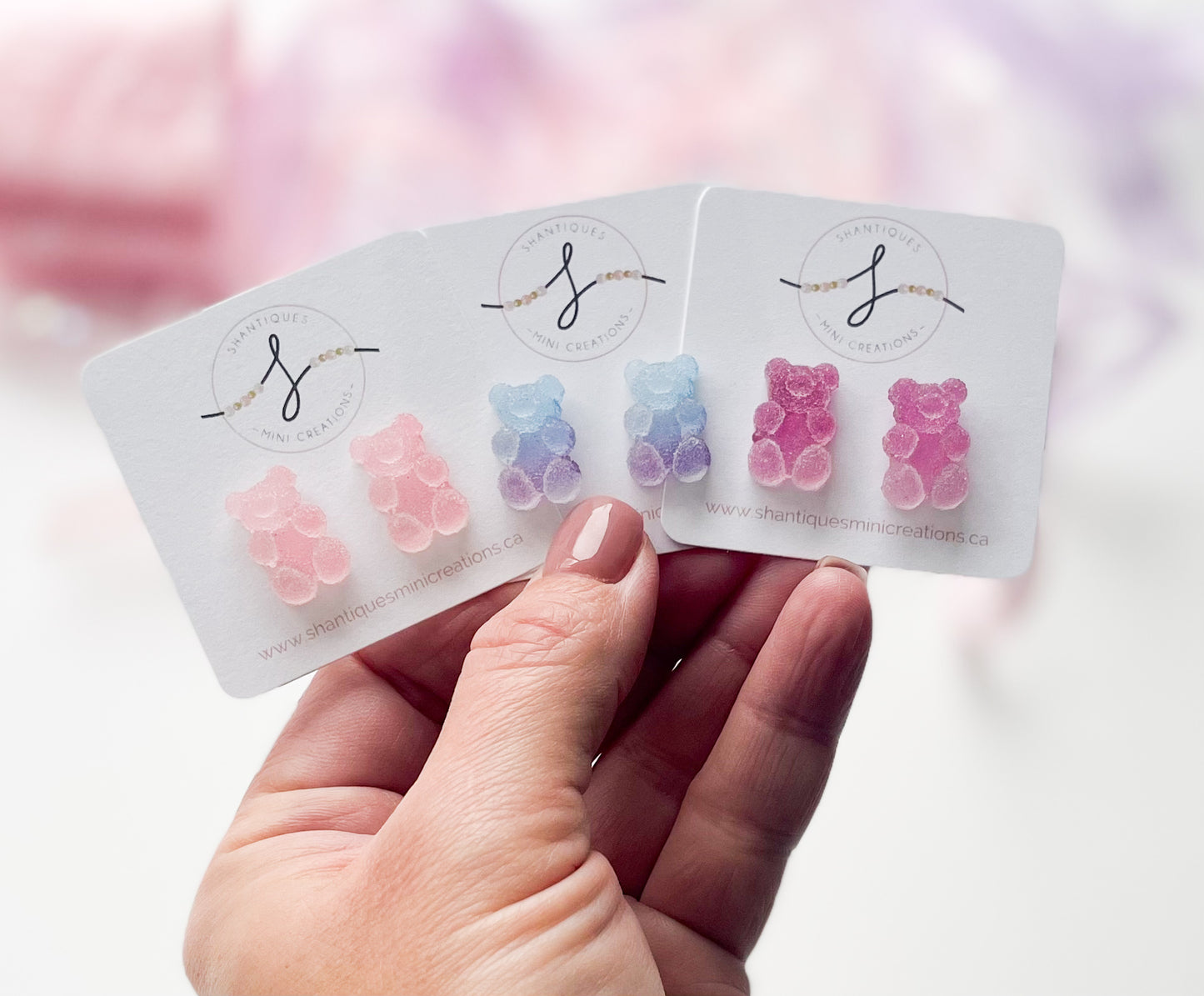Candy Gummy Bears - Earrings