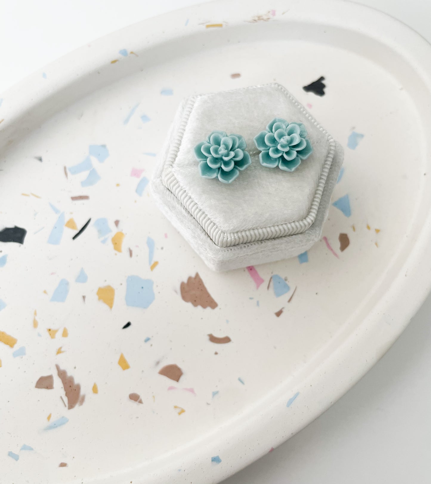 Earrings - Succulents