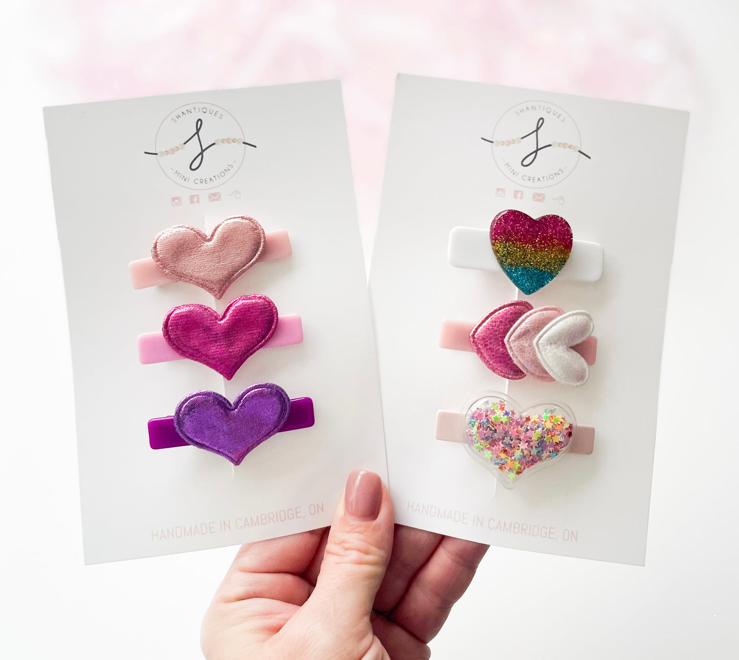 Hearts - Trio Clip Sets