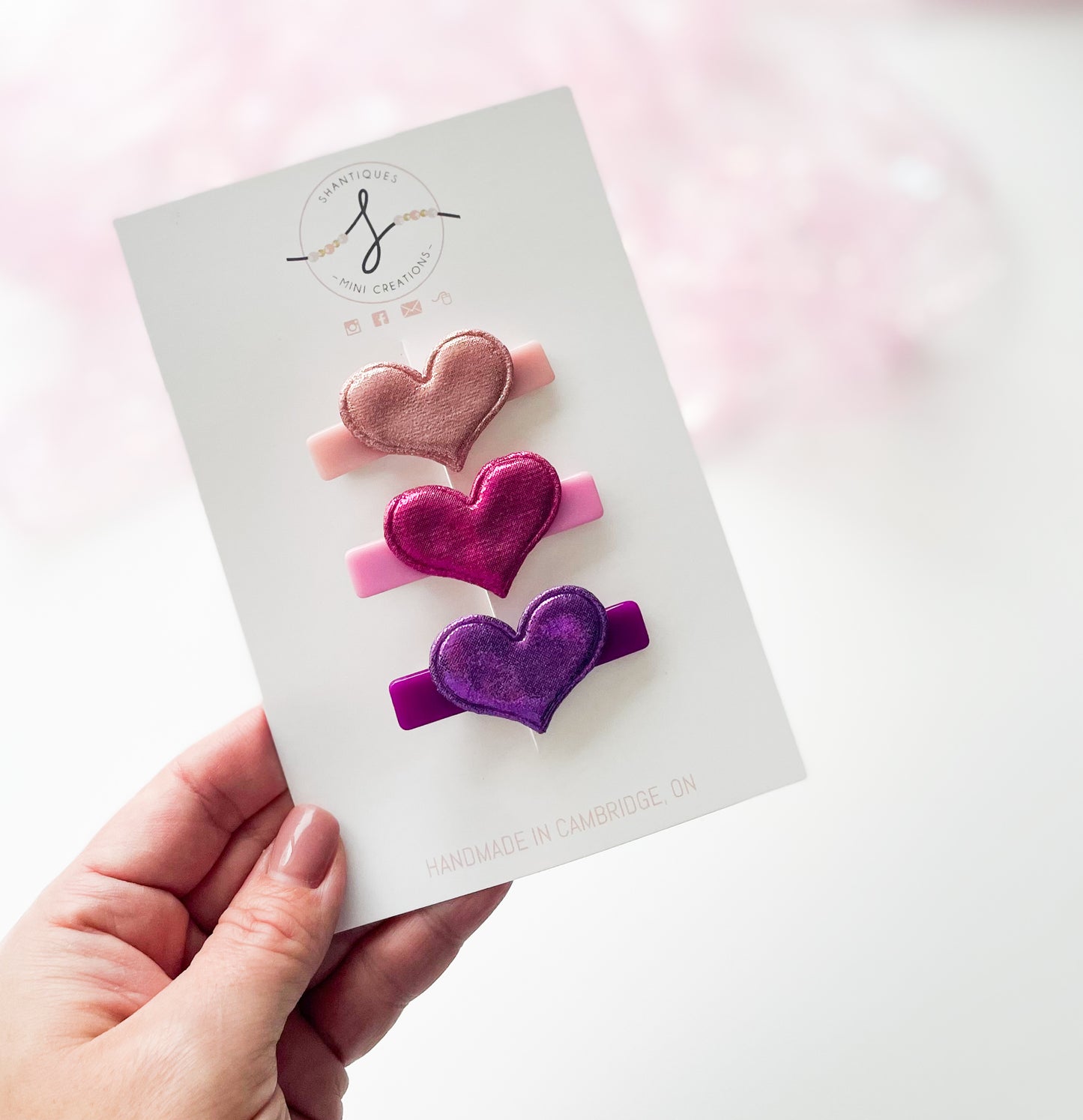 Hearts - Trio Clip Sets