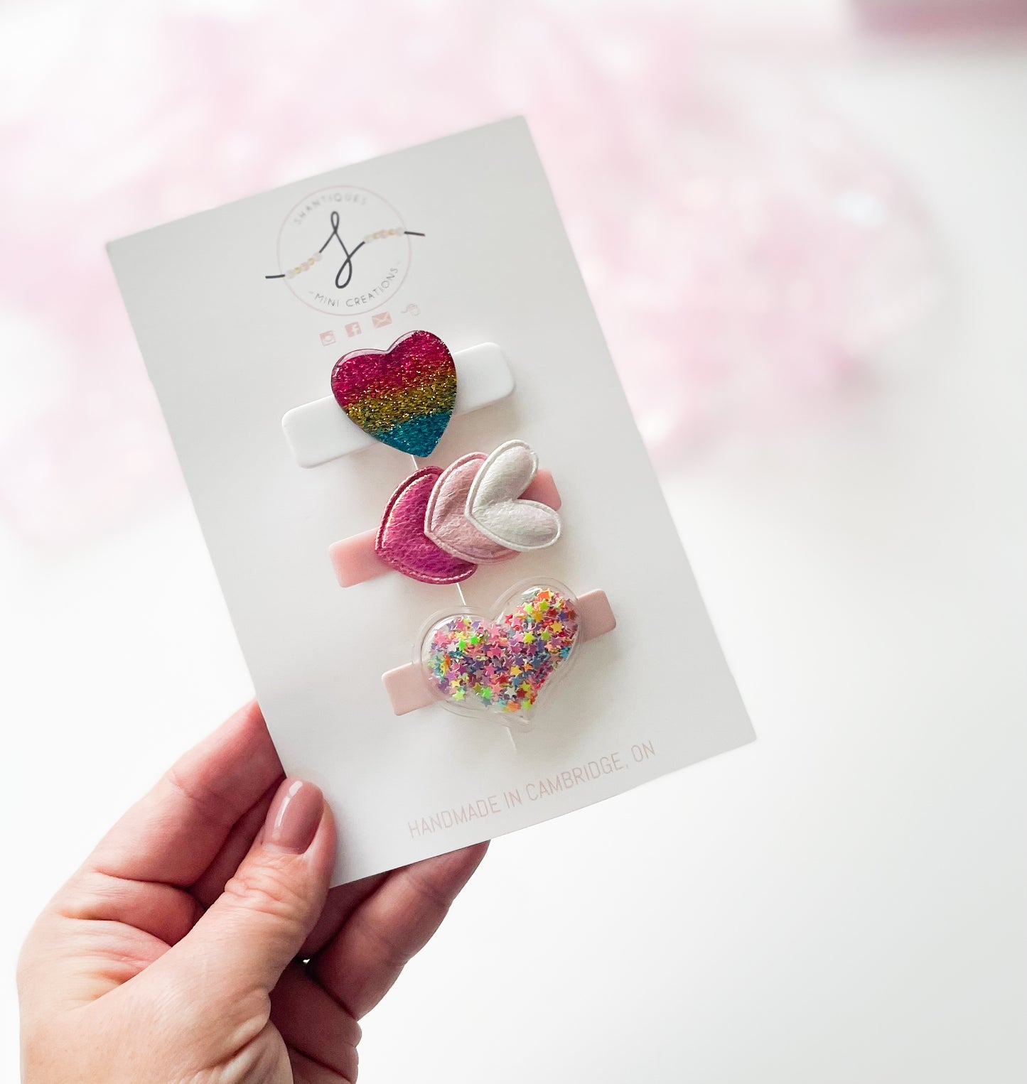 Hearts - Trio Clip Sets