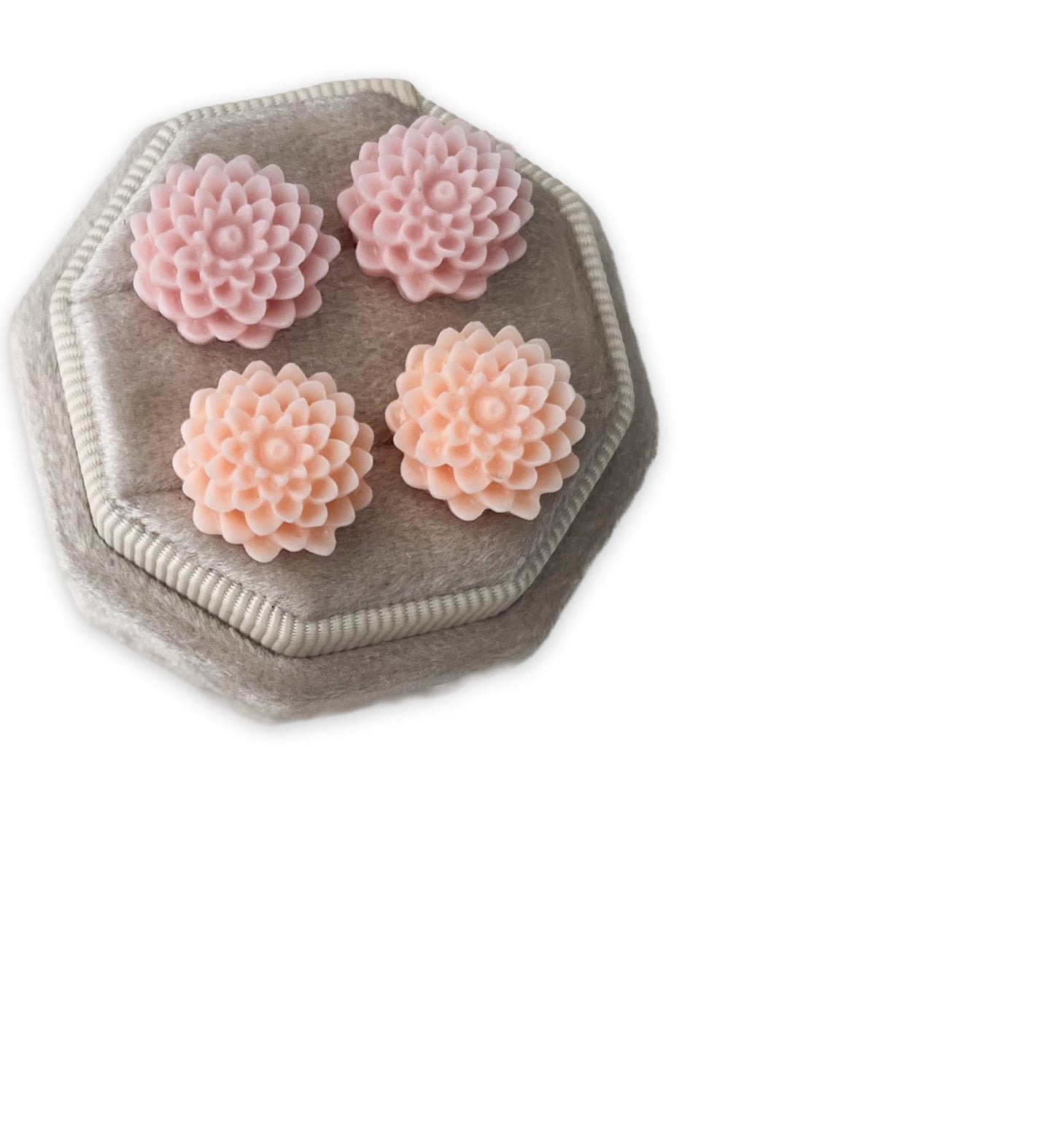 Earrings - Dahlias