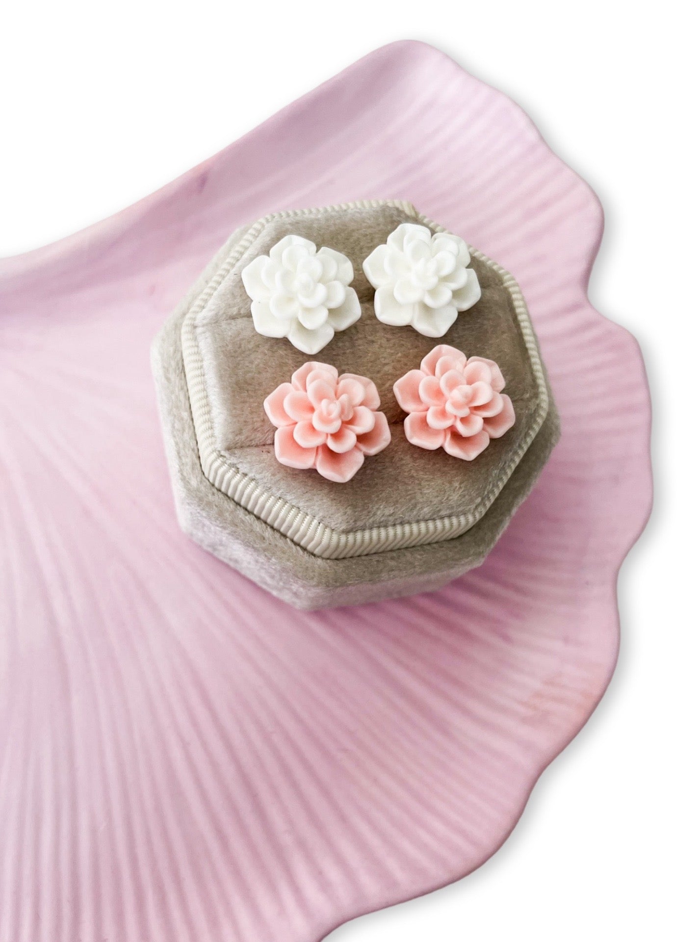 Earrings - Succulents