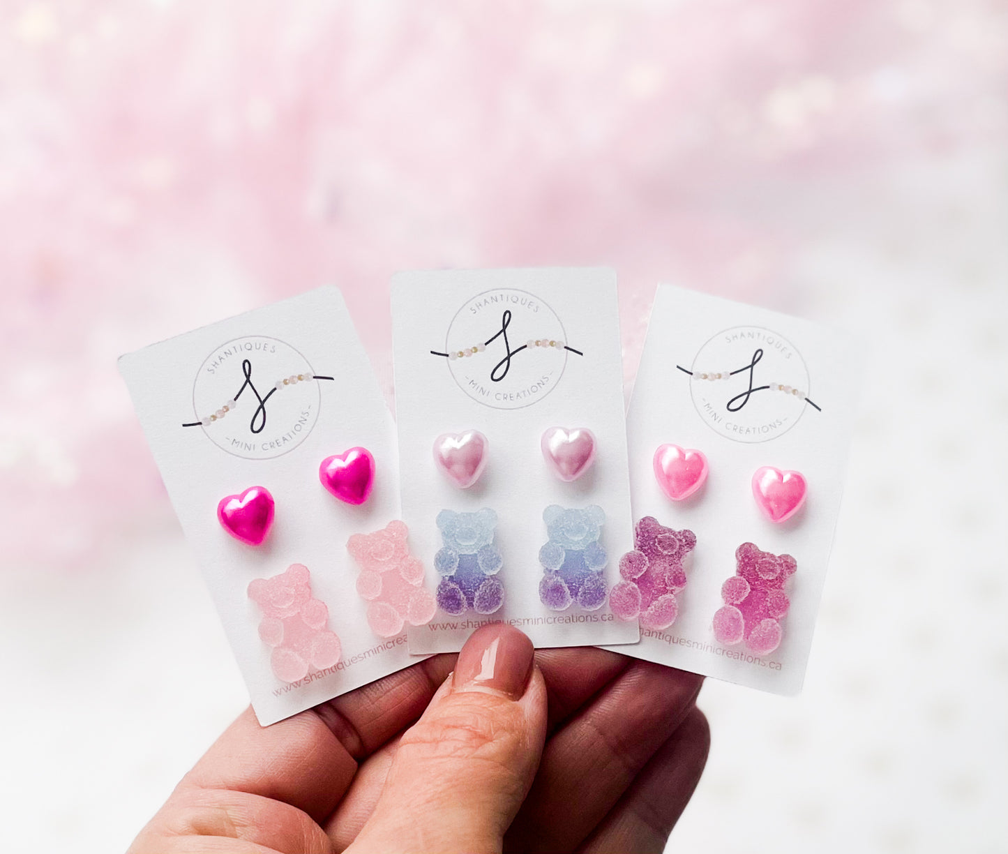 Candy Gummy Bears - Duo Earrings