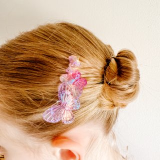 Alligator Bar Clips - Ombre Butterfly