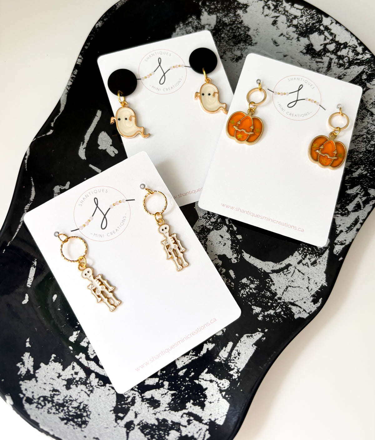 Dangle Earrings - Jack O' Lanterns