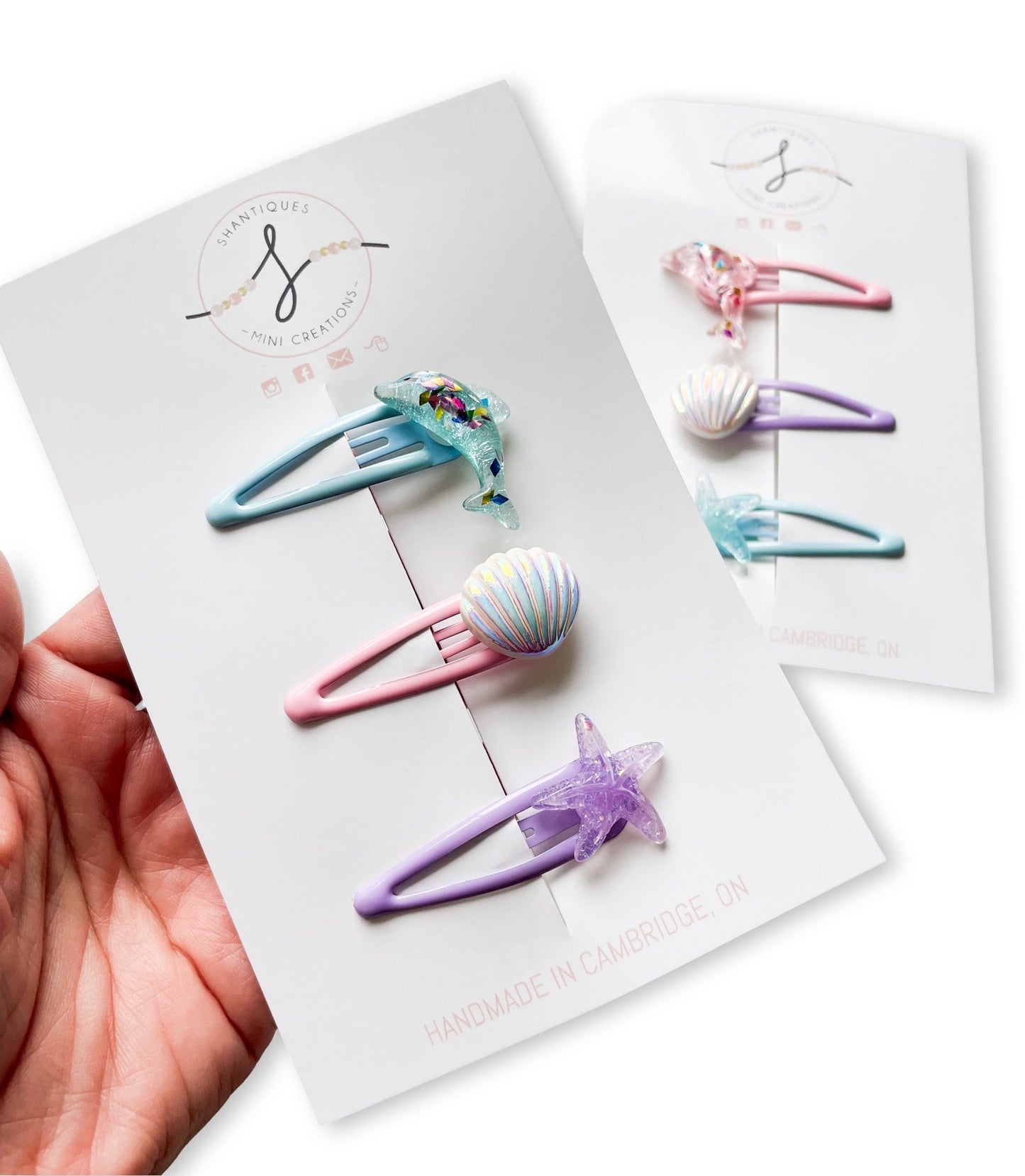 Trio Snap Clip Sets - Magical Ocean