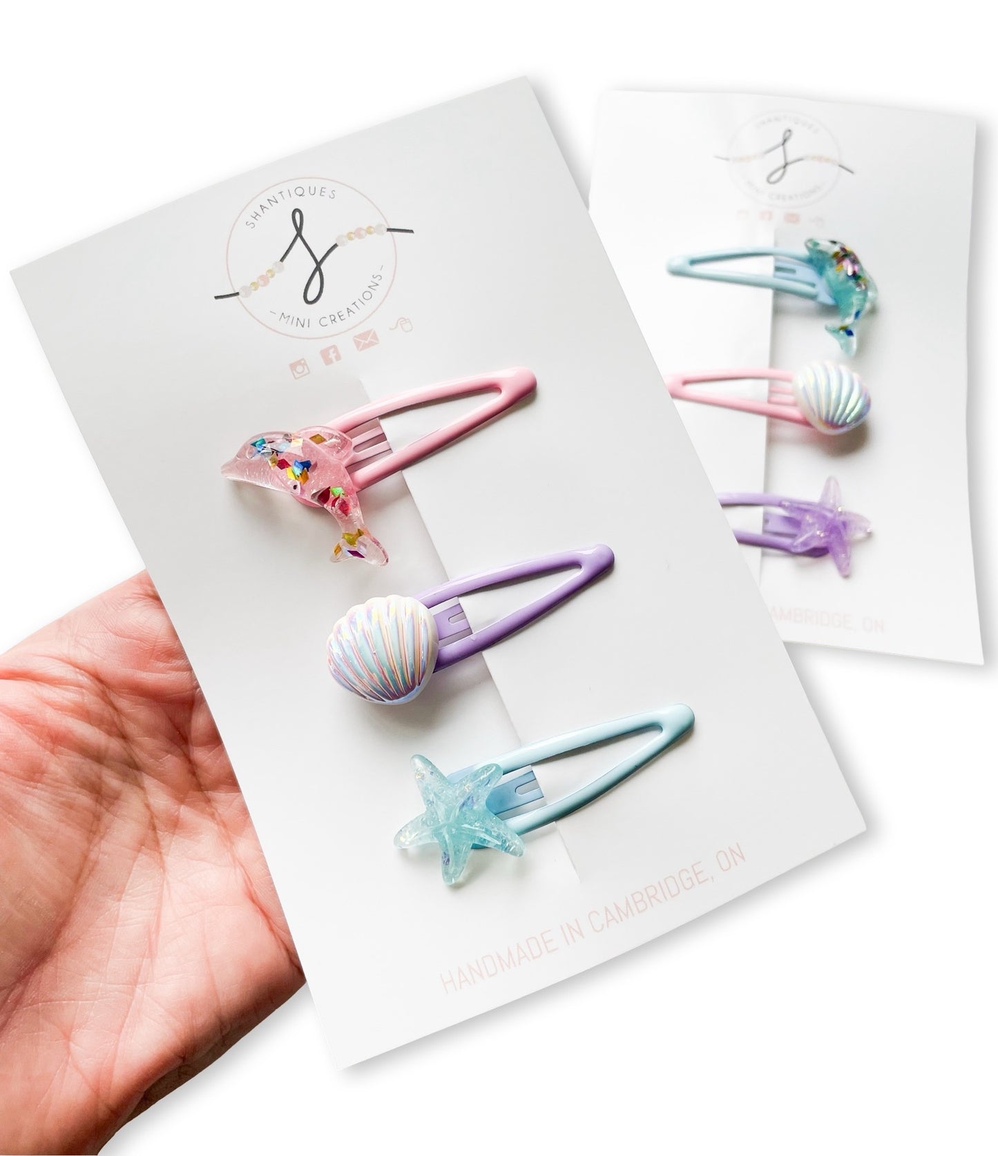 Trio Snap Clip Sets - Magical Ocean